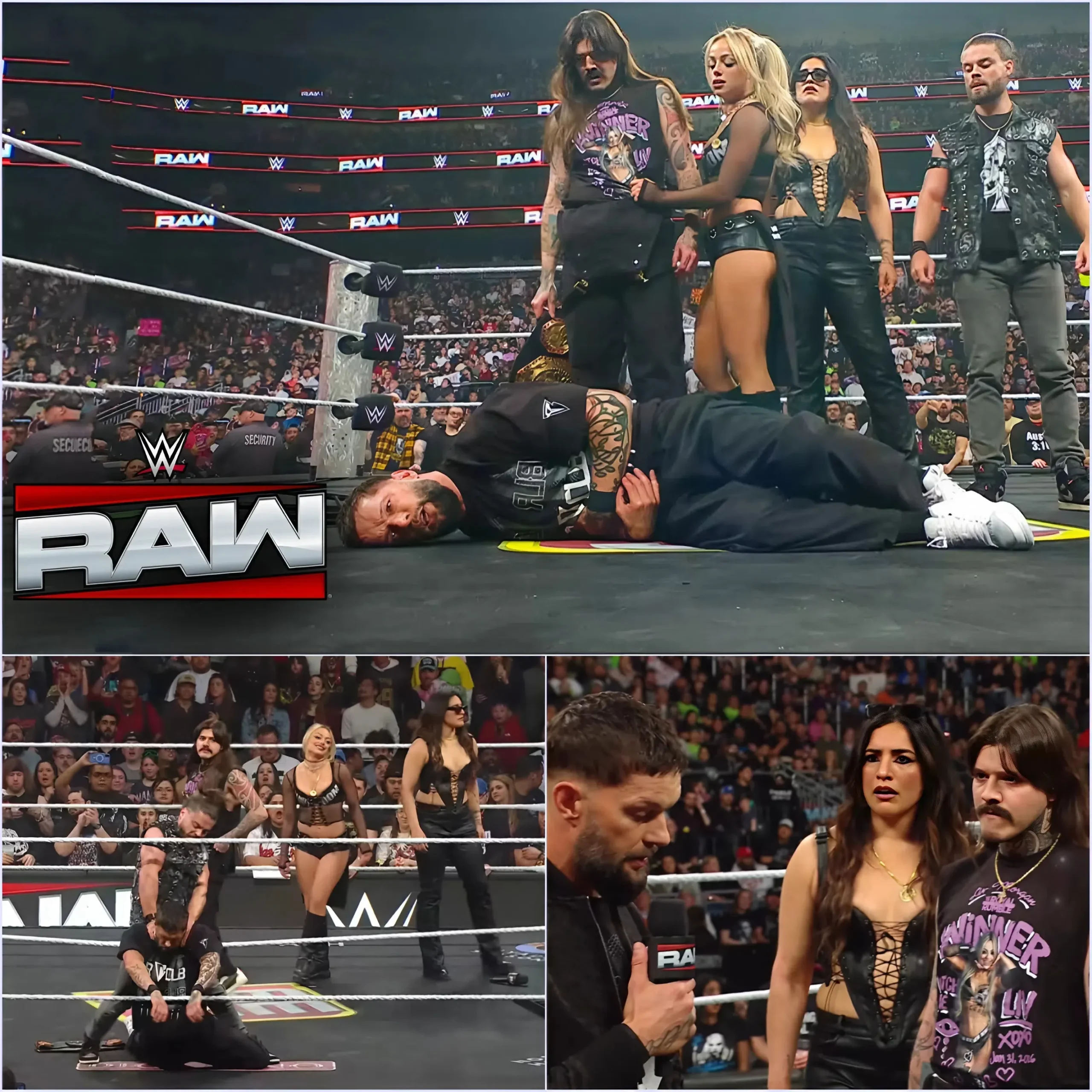 Cover Image for 🚨 Finn Balor Kicked Out Of Judgment Day After Brutal Assault During WWE RAW 👇