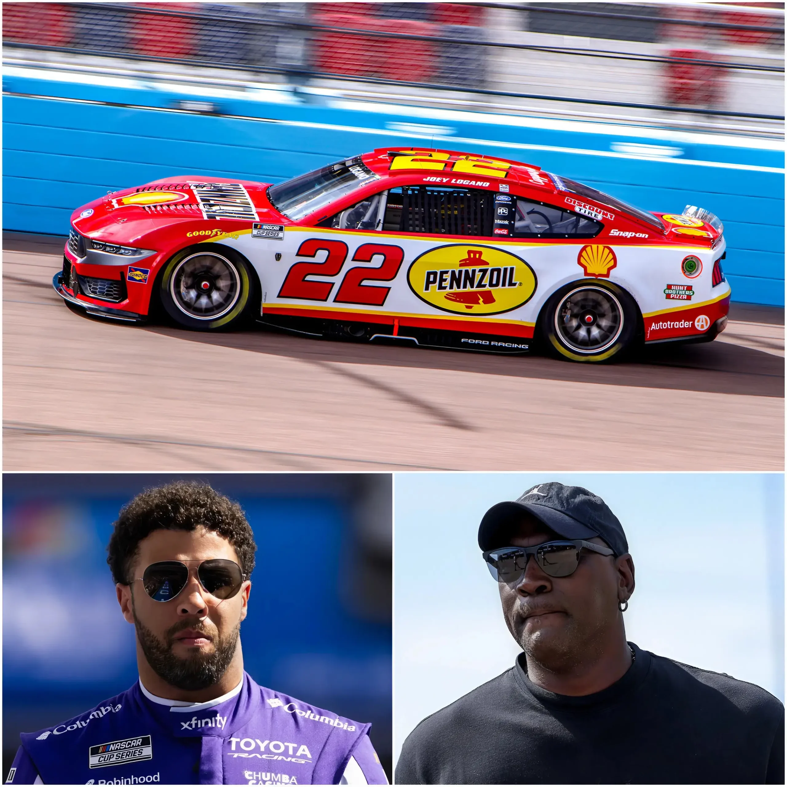 Cover Image for Michael Jordan shocked the entire NASCAR Cup Series world when he publicly criticized driver Bubba Wallace after a serious incident that prevented him from finishing the race.