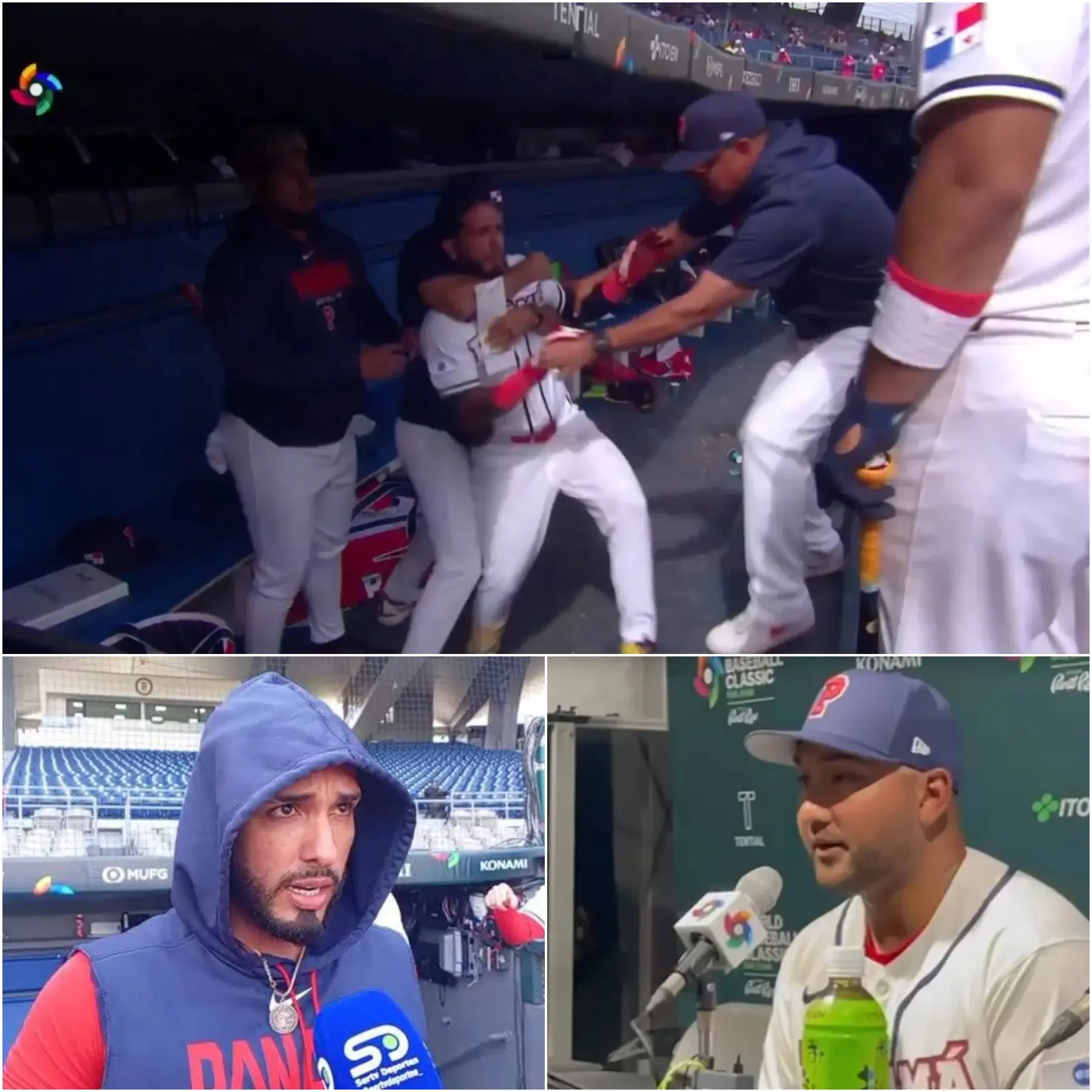 Cover Image for BREAKING NEWS: Jonathan Araúz of Panama had a heated argument with his coach in the dugout after being dropped from the game, shattering Panama’s dream of participating in the WBC and disappointing fans. MLB officially intervenes….