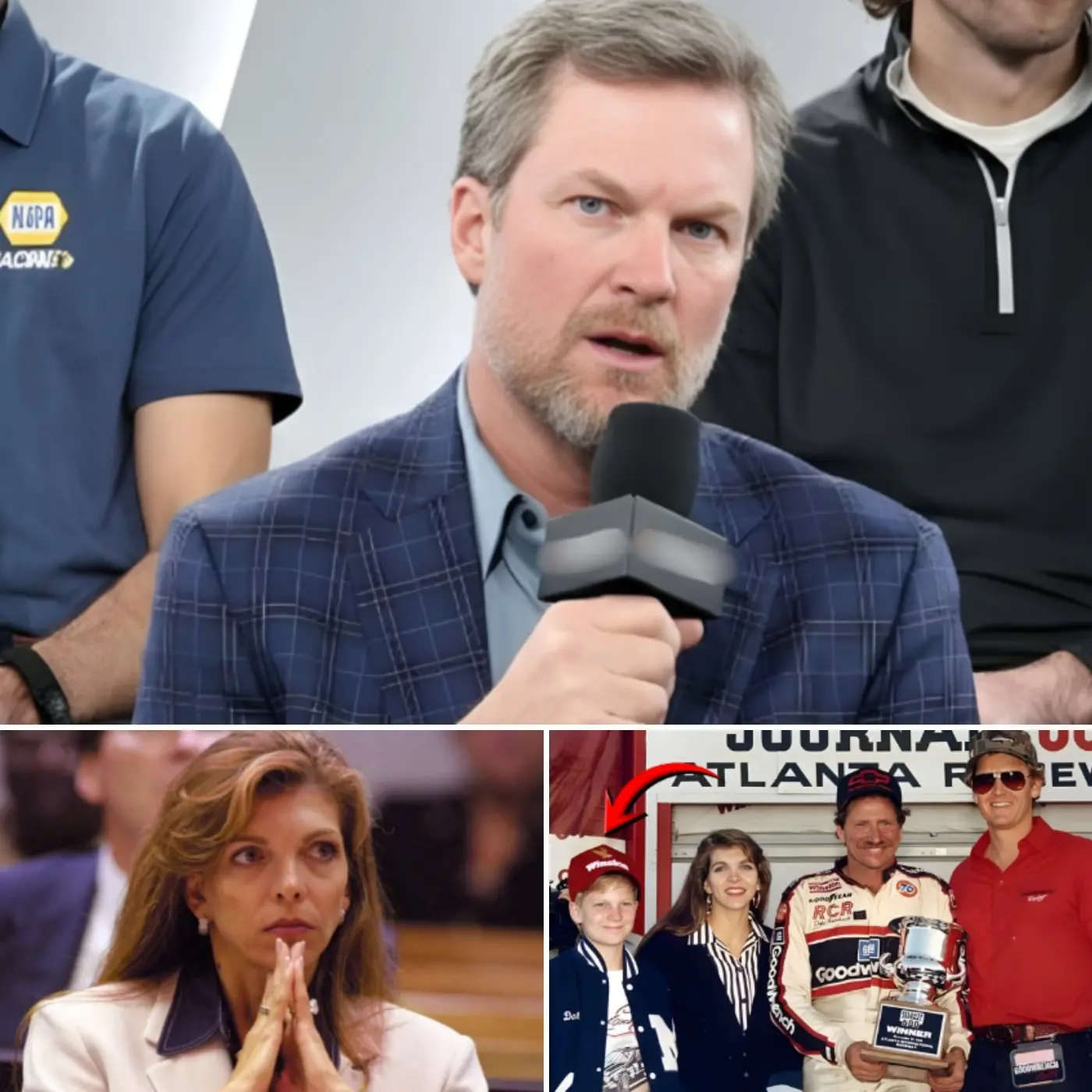 Cover Image for “I’m going to make her lose it all…” Dale Earnhardt Jr. exploded after 14 years of suppressed pain, uttering ten defiant words that shook the entire NASCAR world!