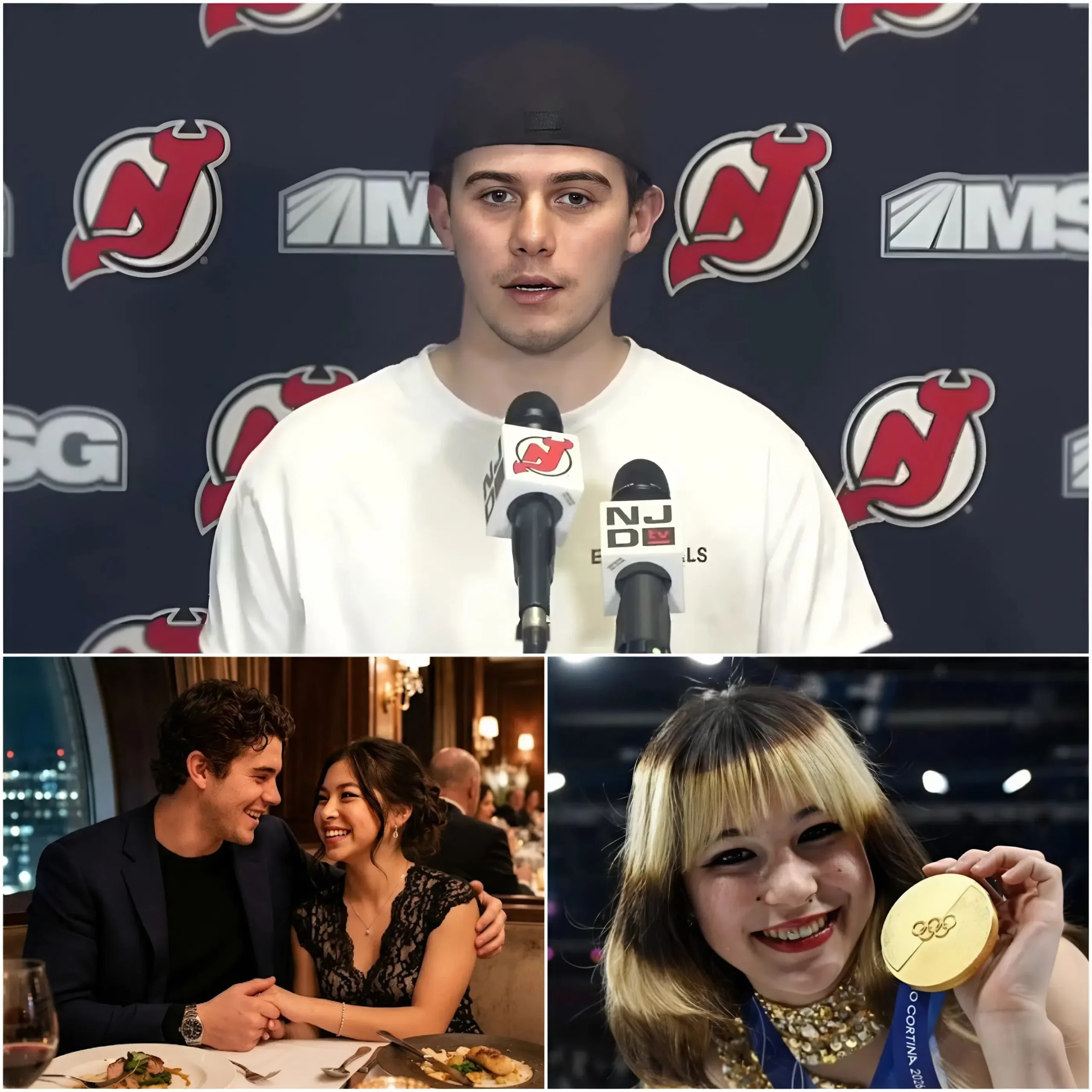 Cover Image for BREAKING NEWS: Mysterious photos of Jack Hughes and Alysa Liu together during an evening in New Jersey have surfaced online. However, the NHL star has personally spoken out to explain everything, finally helping fans understand the truth about the relationship between the two.
