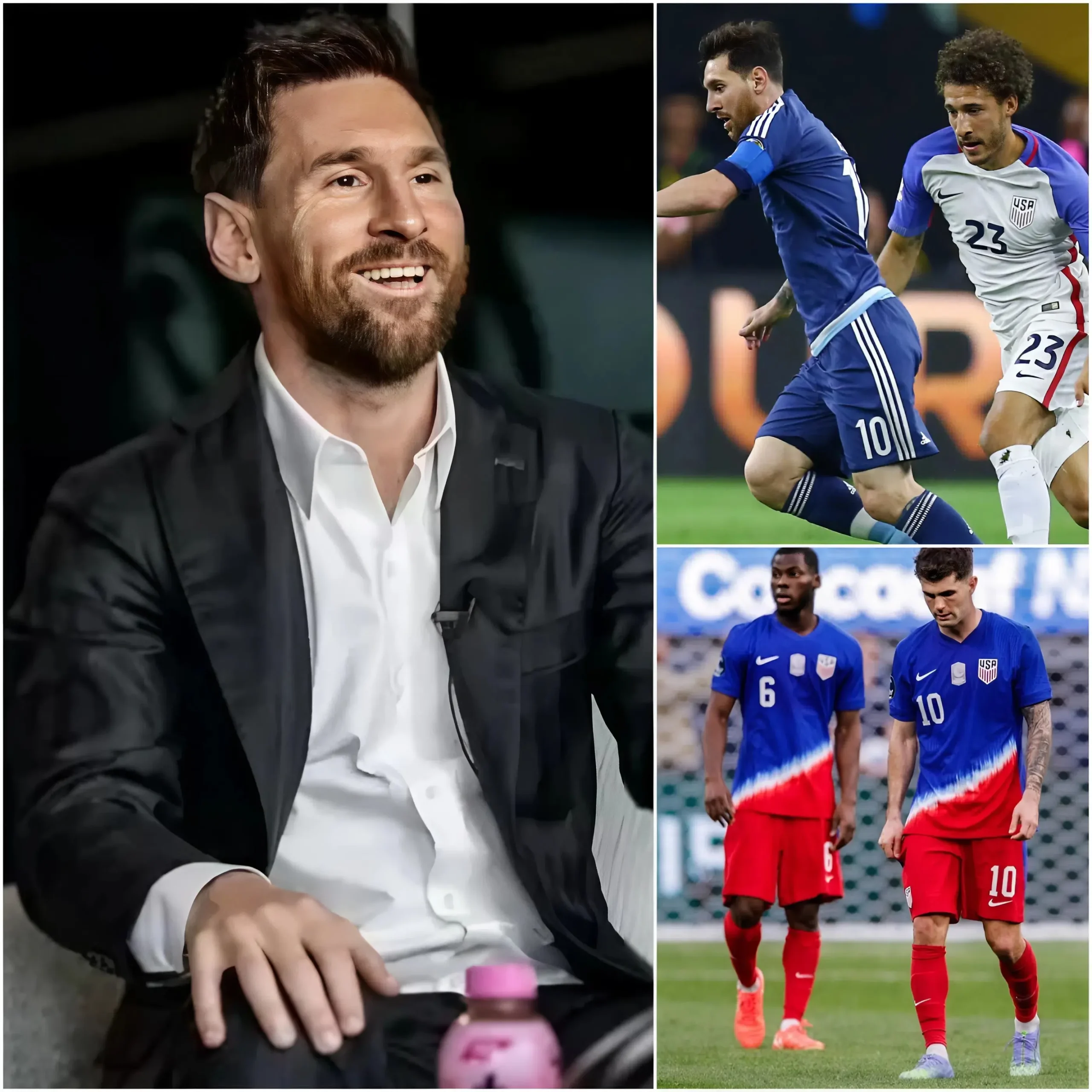 Cover Image for “THE UNITED STATES NATIONAL TEAM IS A GOOD TEAM, HOWEVER, TO GO FAR IN THE WORLD CUP, THEY ARE STILL MISSING THREE THINGS…” — The star player of Inter Miami CF