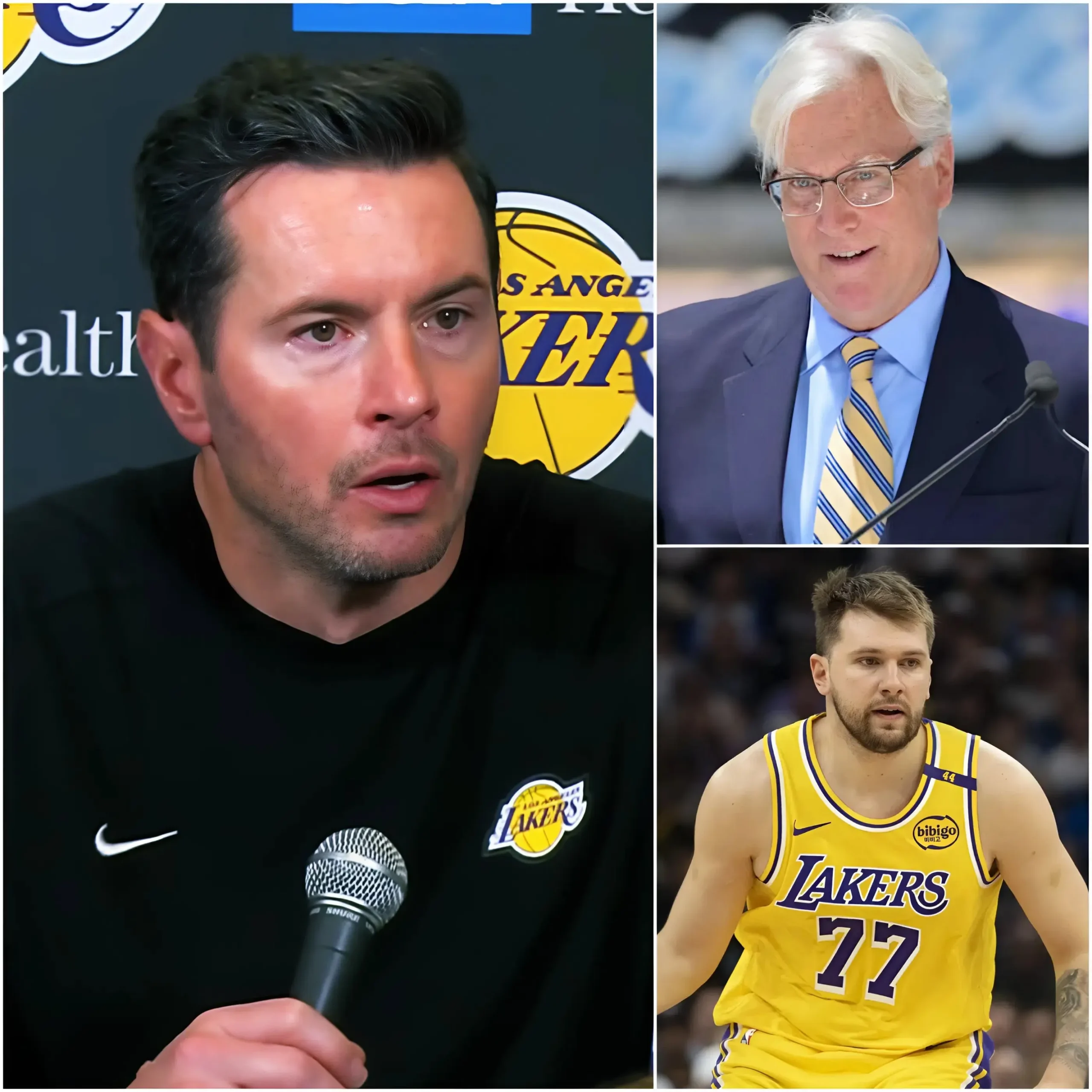 Cover Image for ❗️❗️Something mysterious is happening in Los Angeles… 🏀 Imagine the scene: 2 a.m., a private call between head coach JJ Redick and the leadership of the Los Angeles Lakers. This wasn’t a routine conversation about tactics — it was a discussion that could reshape the entire future of the franchise.