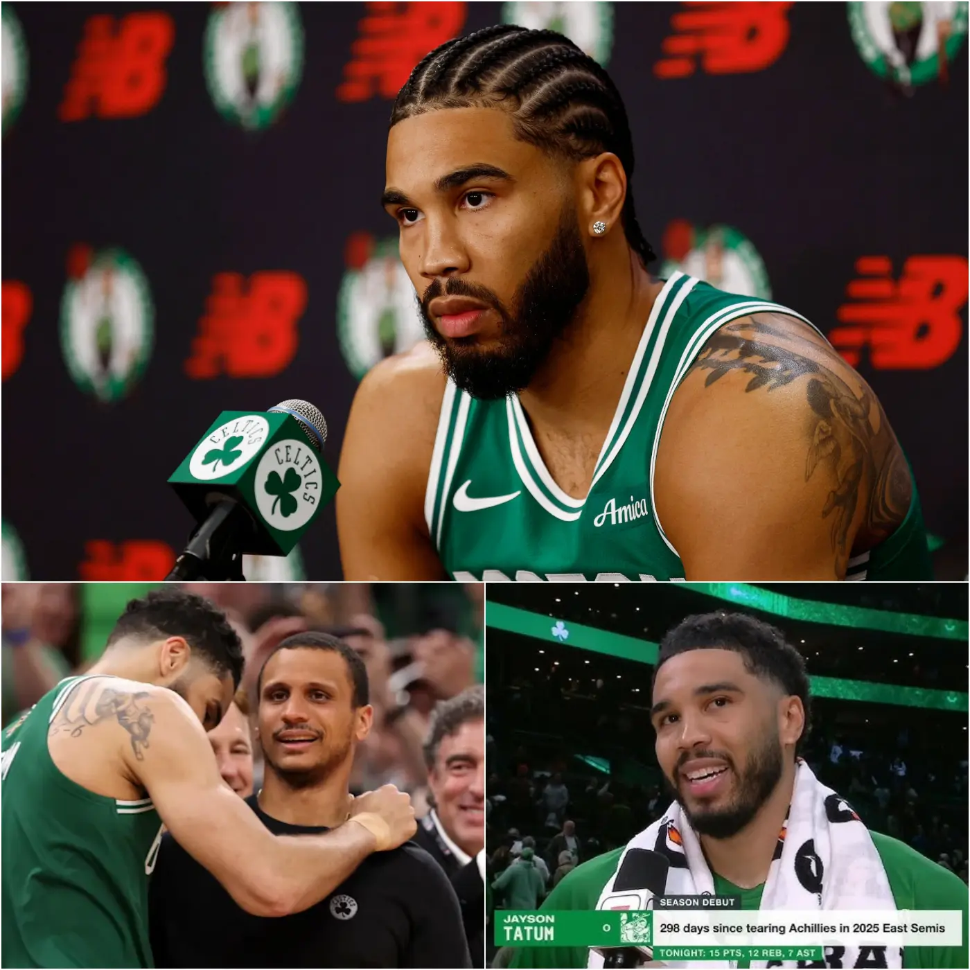 Cover Image for 🚨 “I would rather walk away from my career than stand beside a traitor!” Jayson Tatum stunned the entire United States when he dramatically renounced his title live on television. Behind the tears was a shocking truth. “The teammate I trusted the most… was the one who abandoned his honor and betrayed the trust of the entire team.” 👇👇