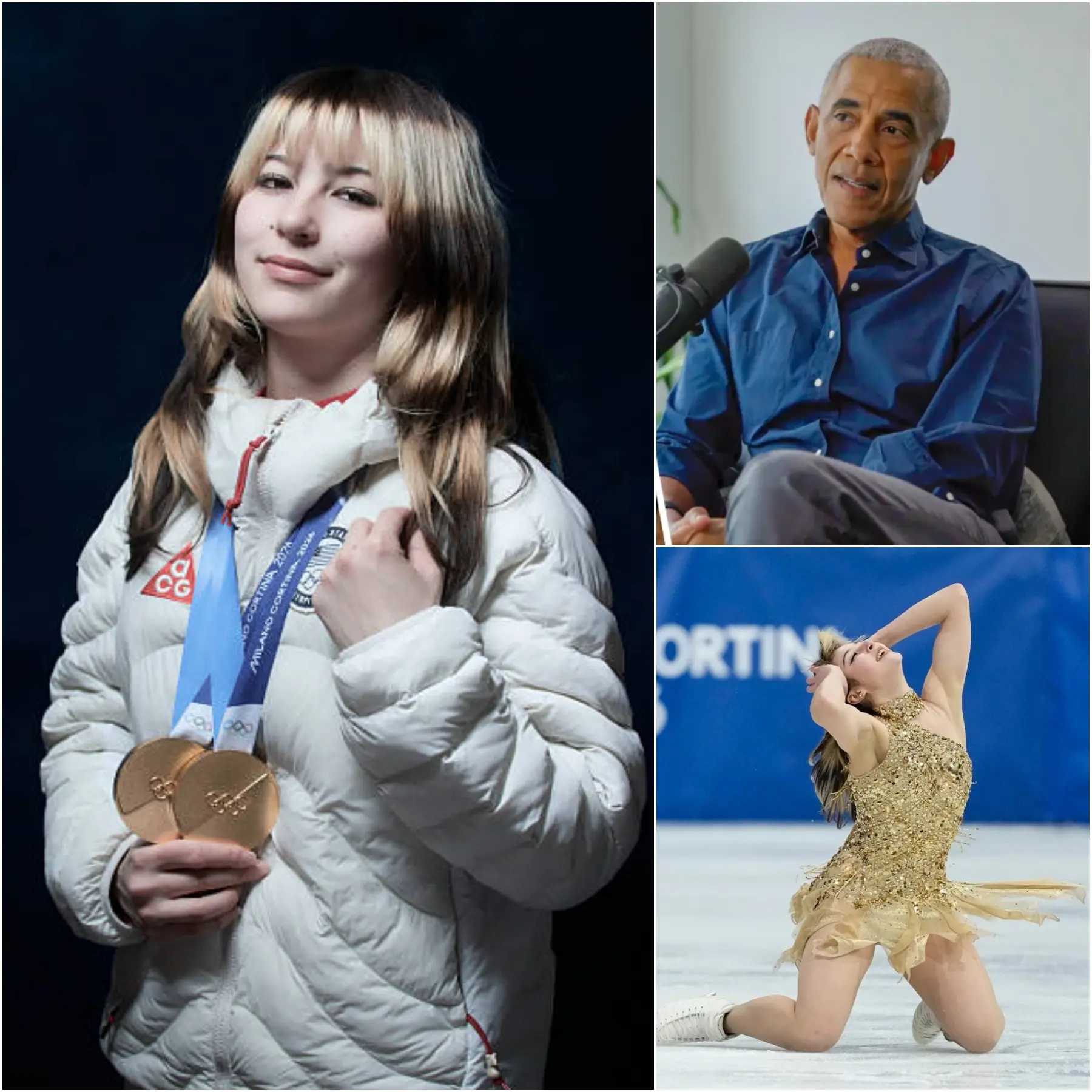 Cover Image for A SPECIAL EVENT UNPRECEDENTED IN HISTORY: After winning the gold medal in figure skating at the 2026 Winter Olympics