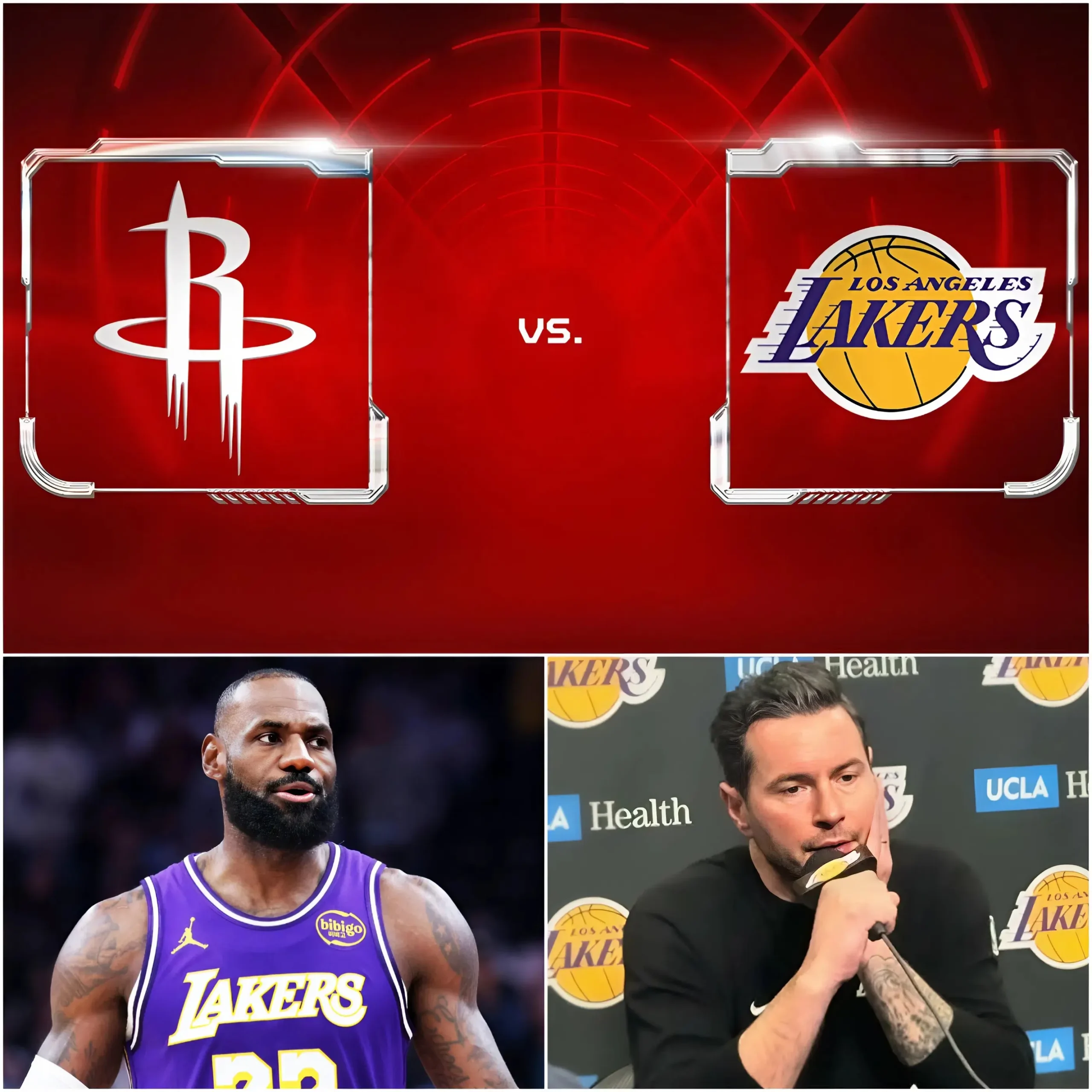 Cover Image for 🏀🚨 URGENT UPDATE: The upcoming game between the Houston Rockets and the Los Angeles Lakers has been canceled and postponed to another date due to a reason that has caused serious concern among millions of fans. More importantly, the cause is believed to be related to a player from the Lakers roster…