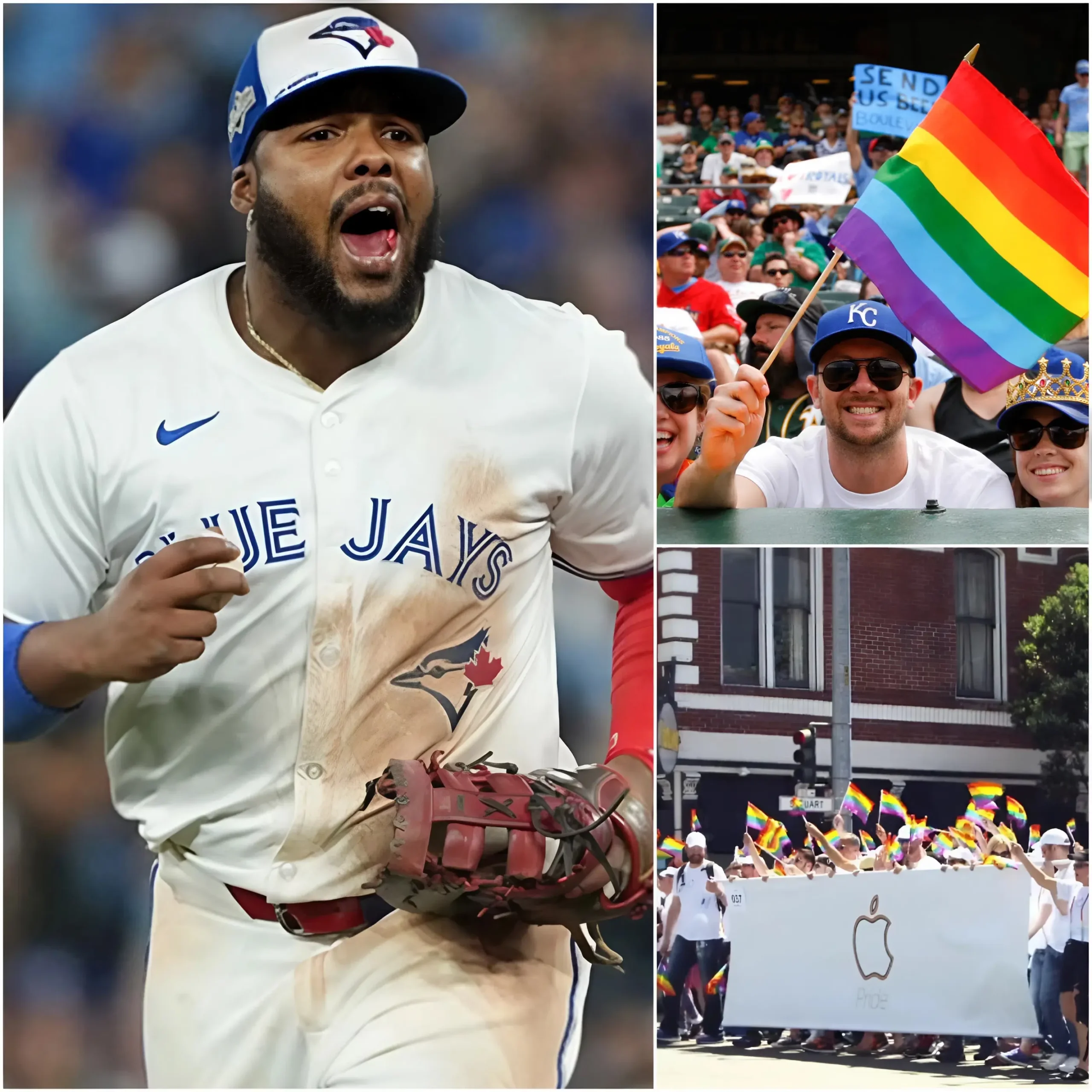 Cover Image for BREAKING NEWS 🚨 Vladimir Guerrero Jr. has reportedly called on Apple to remove all LGBT-related applications from the App Store in Canada.