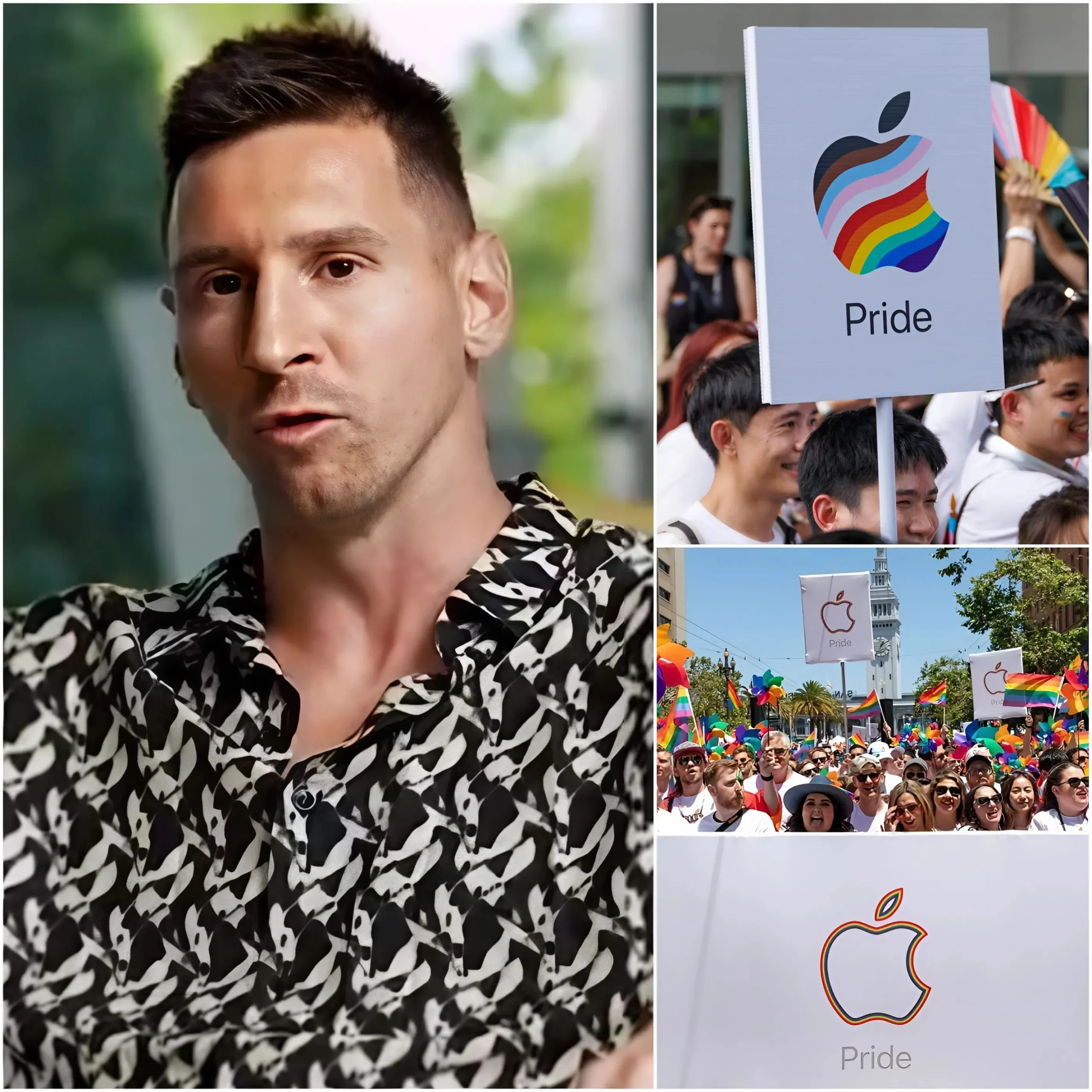 Cover Image for BREAKING NEWS 🚨 Lionel Messi has reportedly called on Apple to remove all LGBT-related applications from the App Store in the United States.
