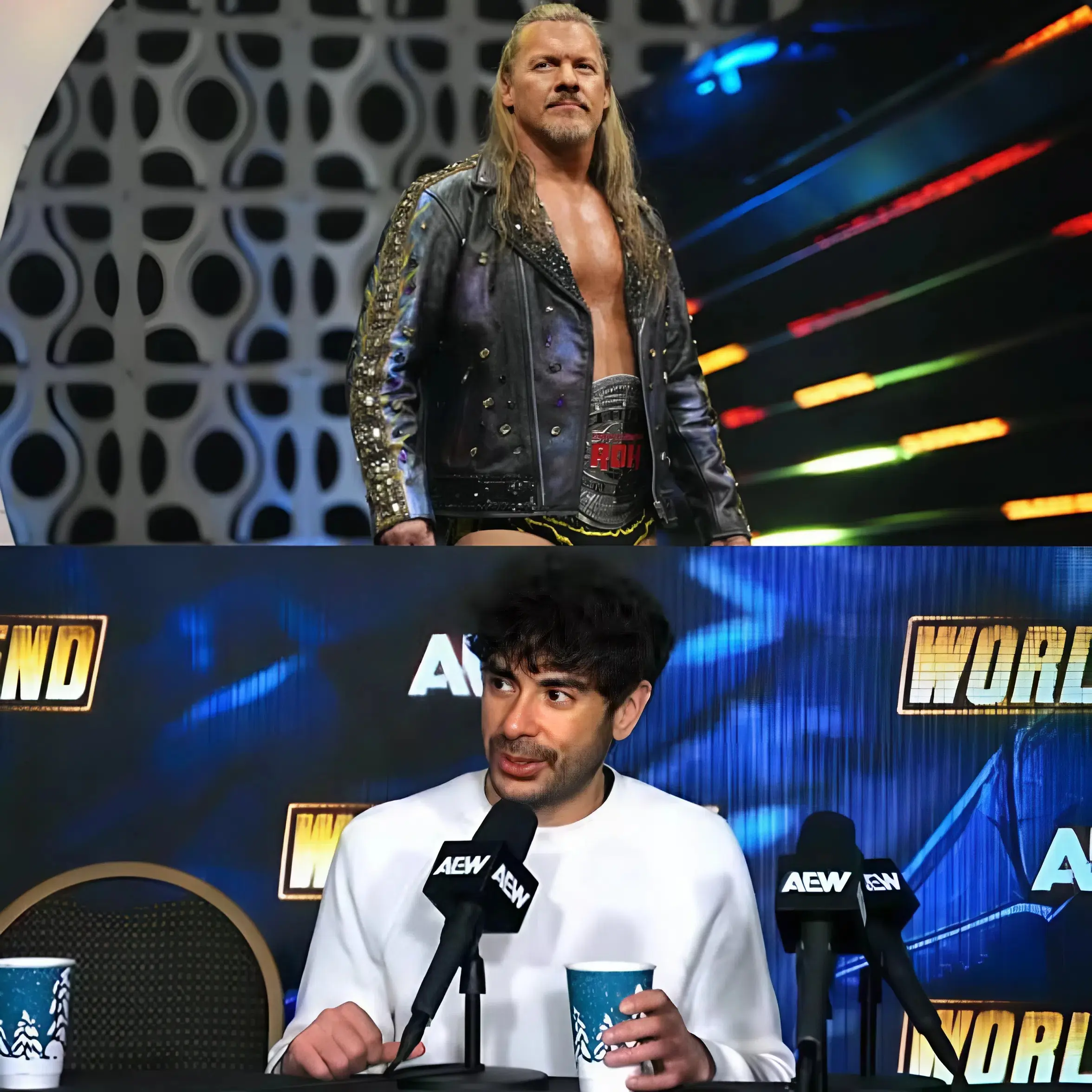 Cover Image for Just a few hours before AEW Revolution begins, the AEW social media team has posted this reference for ChrisJericho which seems like a confirmation that he might come back to AEW soon 👇