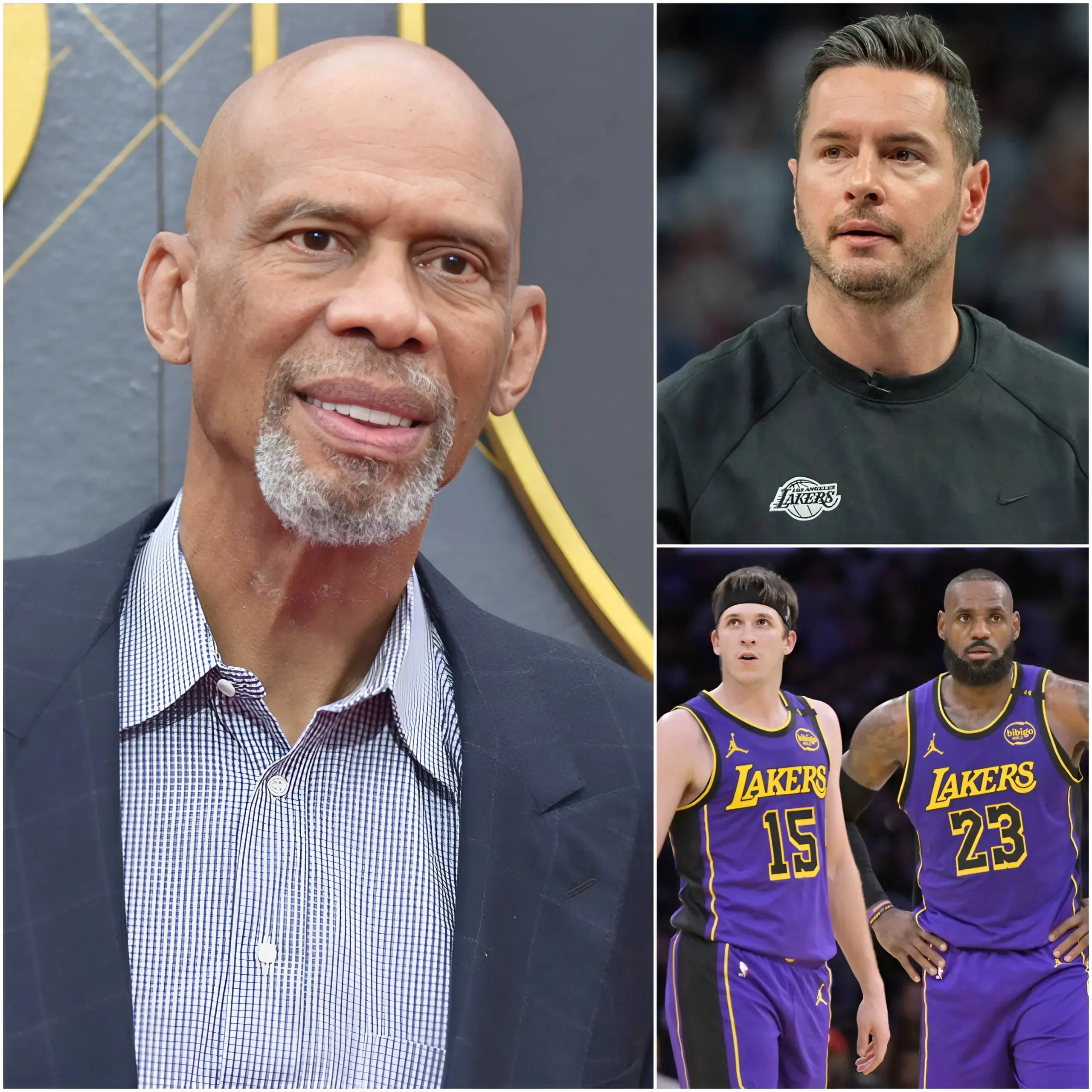 Cover Image for 🏀 “Seven points… If the Los Angeles Lakers want to save their season, they have to make a difficult decision.” — Lakers legend Kareem Abdul-Jabbar stirred up the NBA community when he bluntly pointed to one name in the roster that, in his view, has become one of the main reasons behind the team’s struggles.