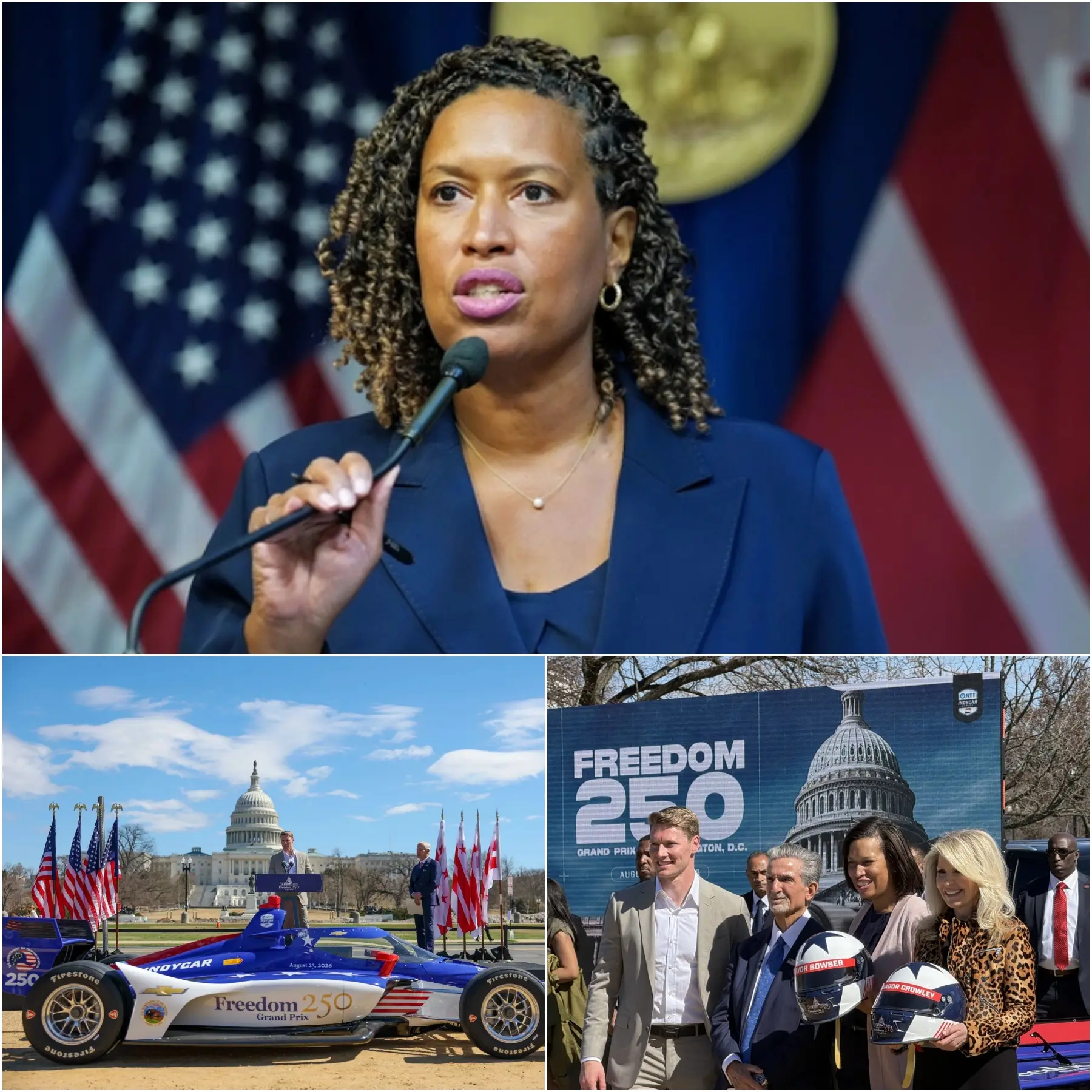 Cover Image for GOOD NEWS FOR INDYCAR FANS: The mayor of Washington DC is ready to consider a deal to hold a multi-year race in DC and is willing to spend over $2 billion to build a racetrack there, sparking controversy over concerns raised in a leaked meeting.