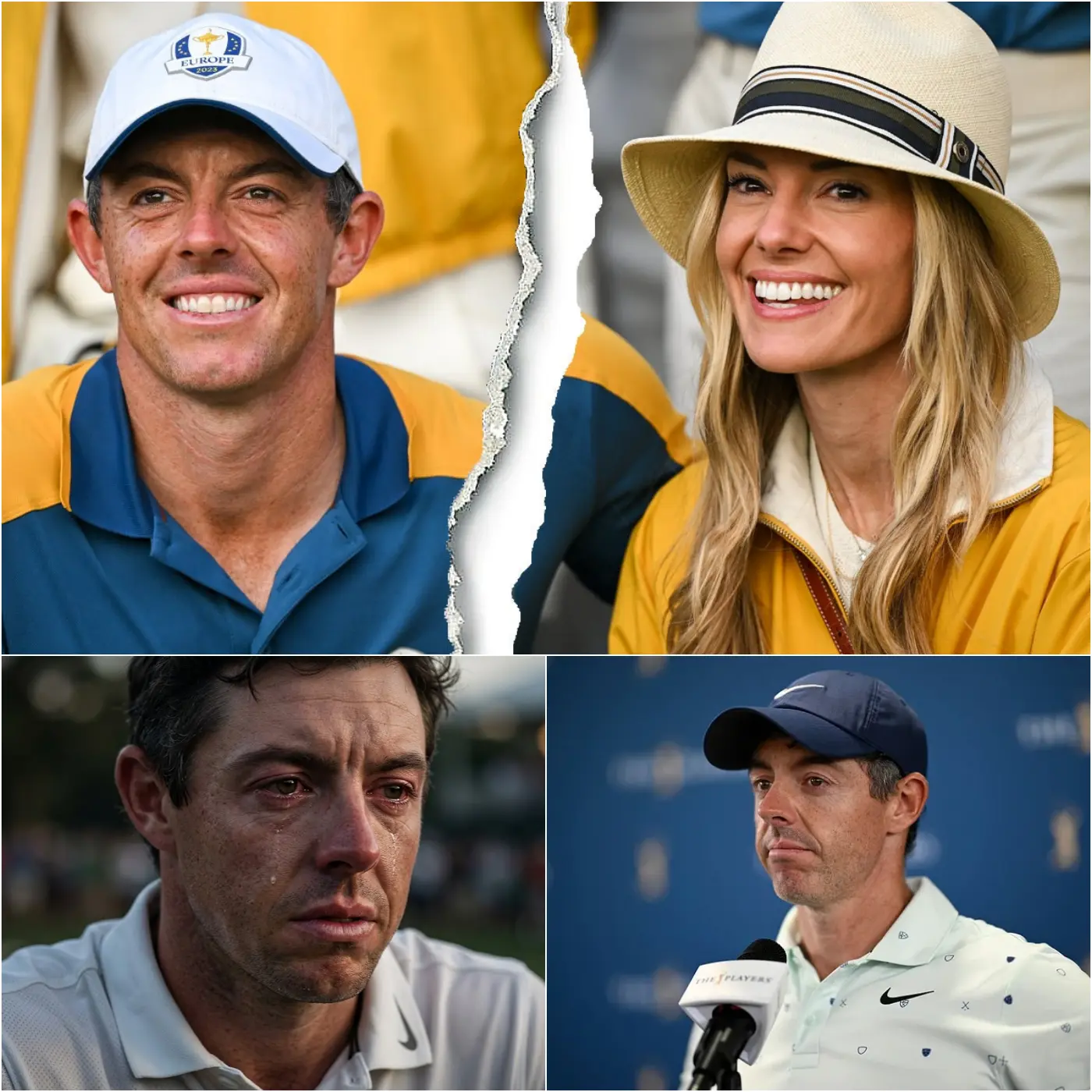 Cover Image for “SHE WAS NEVER HONEST ABOUT THE CHILD!” — Rory McIlroy shocked the sports world by revealing the dark side of his marriage with his family through tears. After ten years together, he discovered a “secret contract” that his wife had kept hidden since their wedding day. “I was just a pawn in her plan,” he said, choking up.