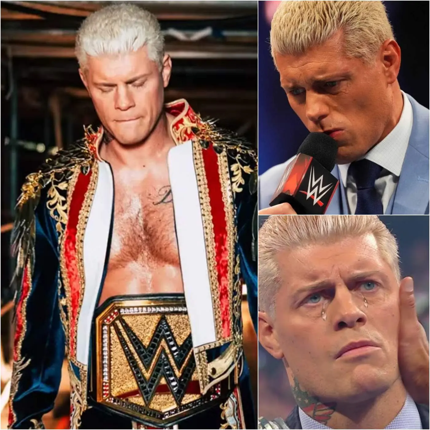 Cover Image for HOT NEWS: Cody Rhodes announces he will withdraw from WrestleMania 42 and the match with Randy Orton will be canceled. After Cody revealed the reason, all fans were choked up with sympathy..