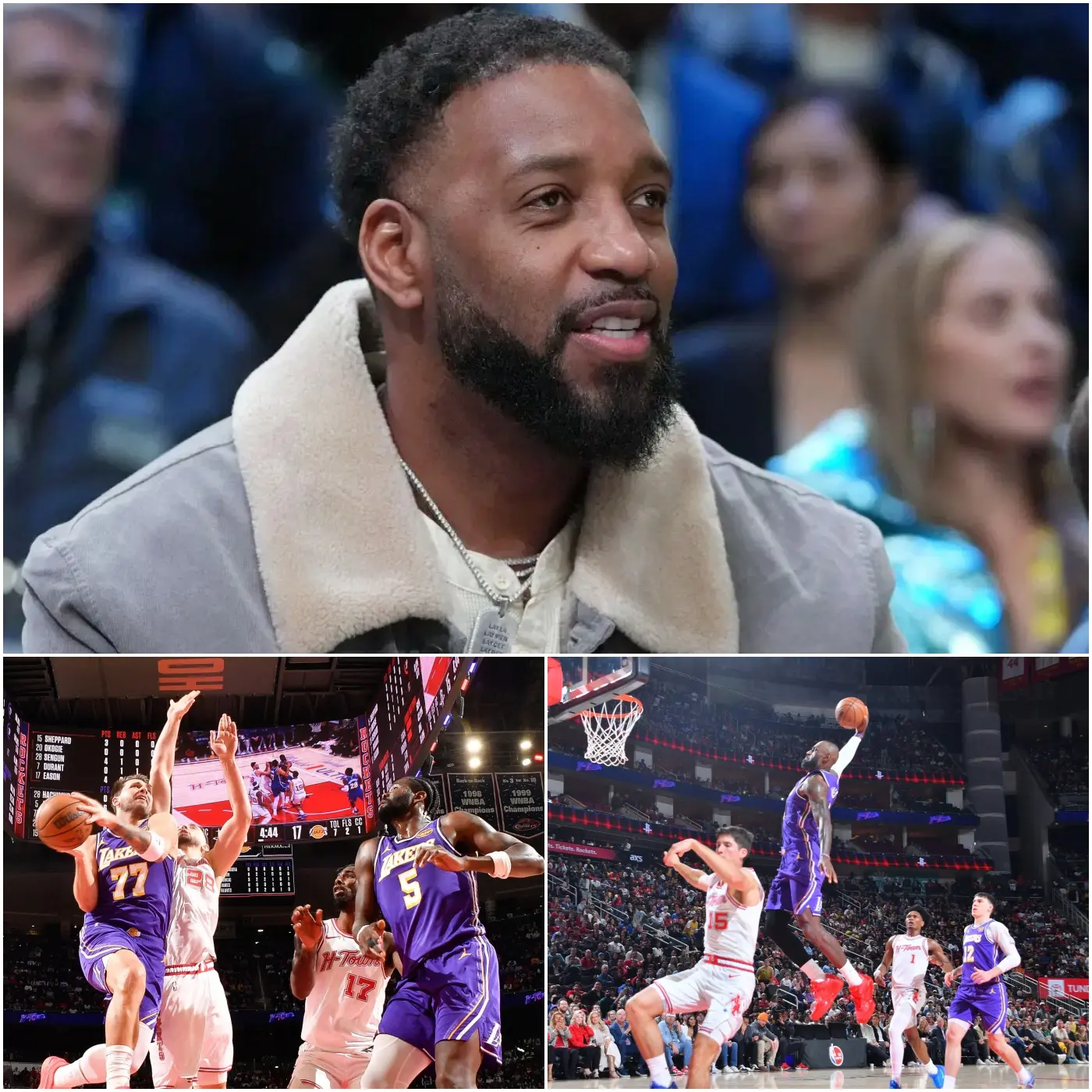 Cover Image for 🏀BREAKING NEWS ‼️: “What happened yesterday taught me a very big lesson, I will never wish anything bad for the Lakers again” — NBA legend Tracy McGrady revealed what happened at Toyota Center yesterday
