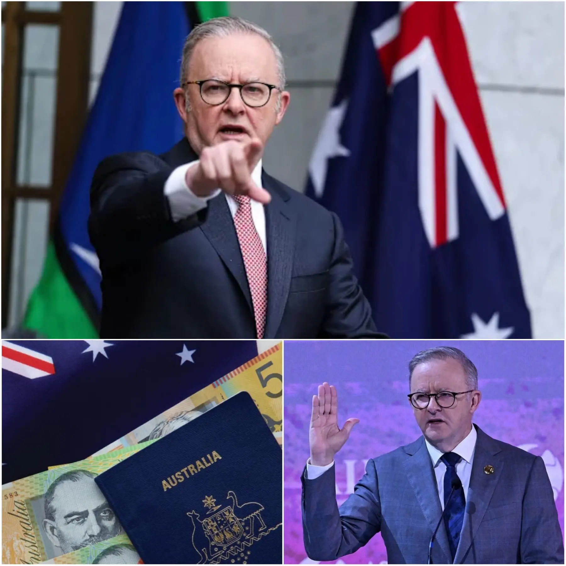 Cover Image for A shocking legal announcement shakes Senator Anthony Albanese: a groundbreaking bill proposes limiting the right to hold the office of Prime Minister and parliamentary seats ONLY to those born in Australia.