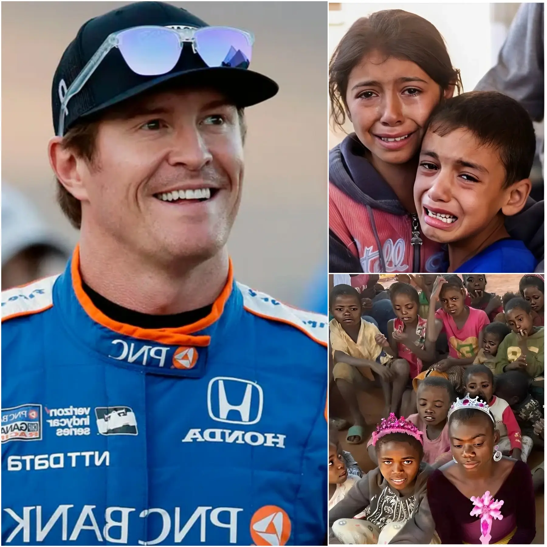 Cover Image for ❤️ “HE GAVE IT ALL AWAY WITHOUT ANYONE KNOWING!” Scott Dixon stunned the world by secretly donating $4 million on his birthday to help homeless children.