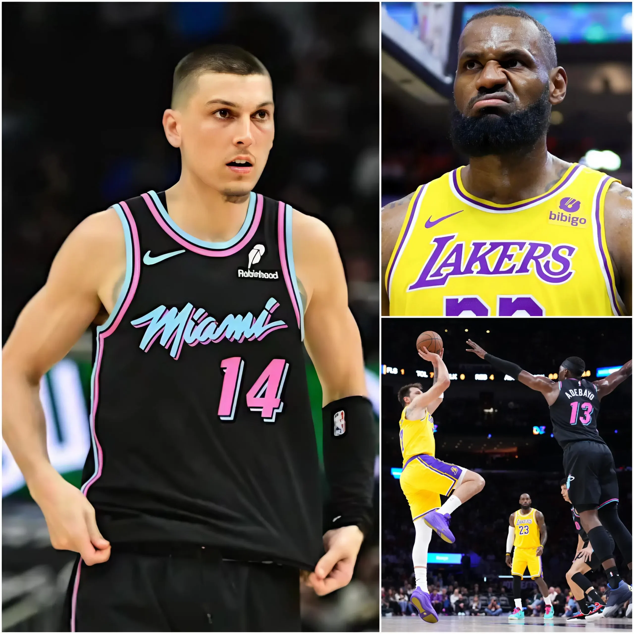 Cover Image for 🏀🔥 “If that’s how they win, then just hand them the victory,” Tyler Herro said in frustration after the Los Angeles Lakers’ 134–126 win over the Miami Heat, implying that the result didn’t truly reflect the teams’ performance.