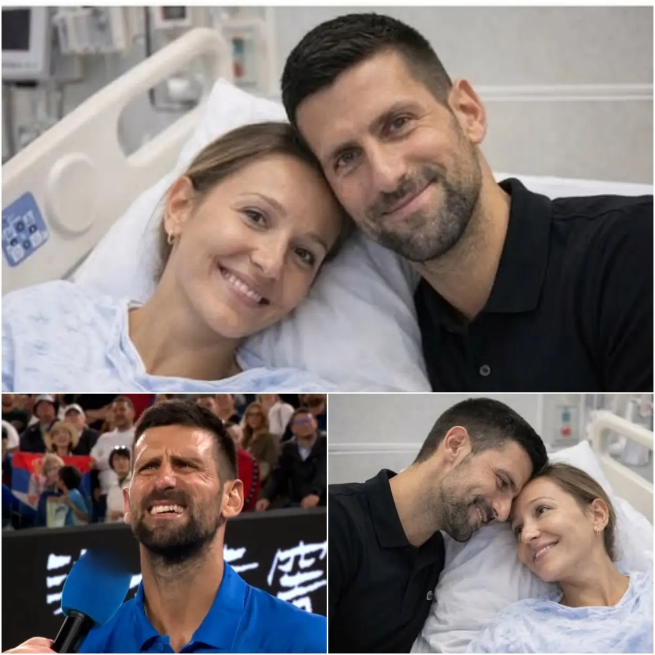 Cover Image for 💖 A TOUCHING MOMENT FROM NOVAK DJOKOVIC: An emotional update on Jelena’s recovery 💖