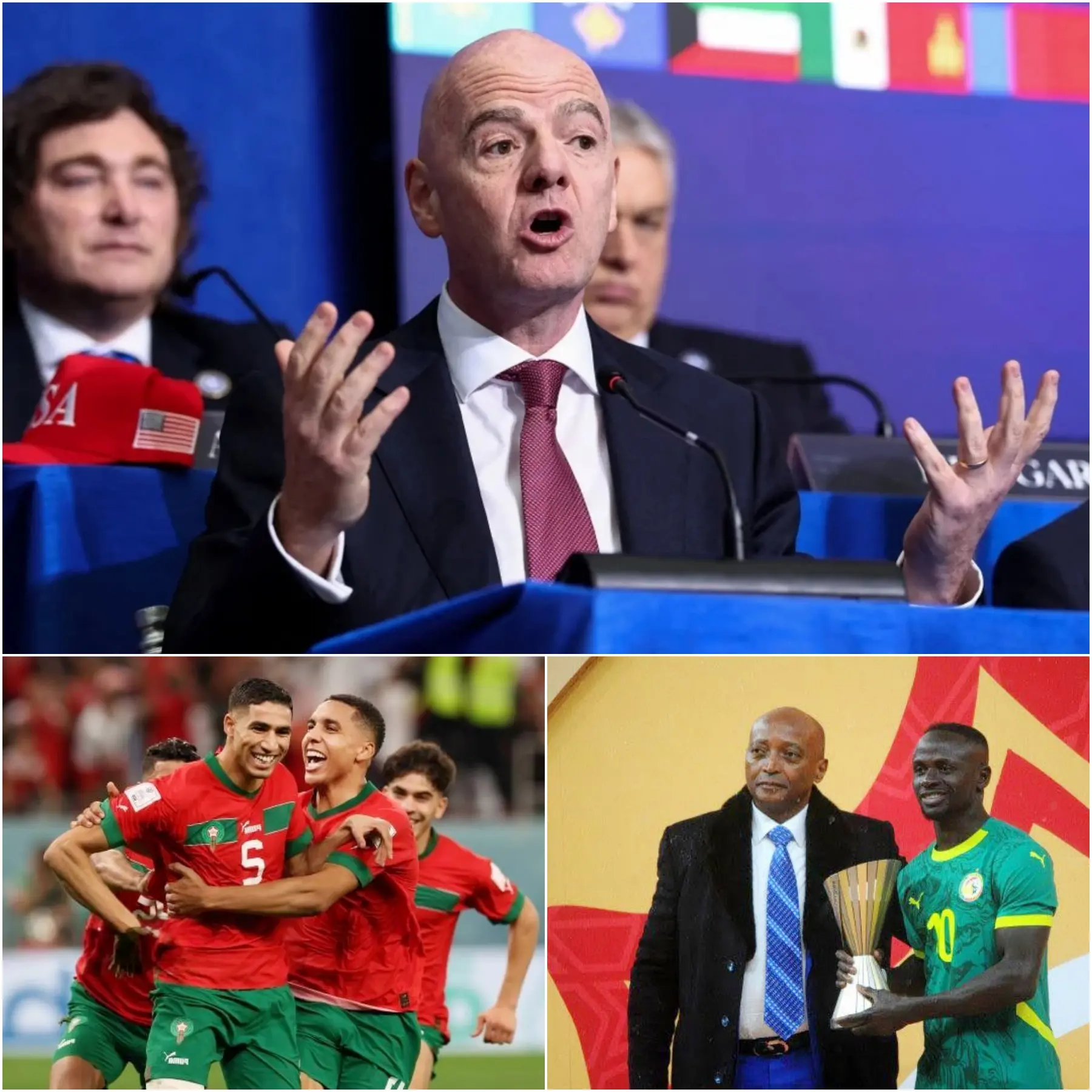 Cover Image for “I HAVE NEVER SEEN FOOTBALL IN CAF SO BAD… IT’S EMBARRASSING.” Following a tense and chaotic emergency meeting at the Confederation of African Football (CAF)