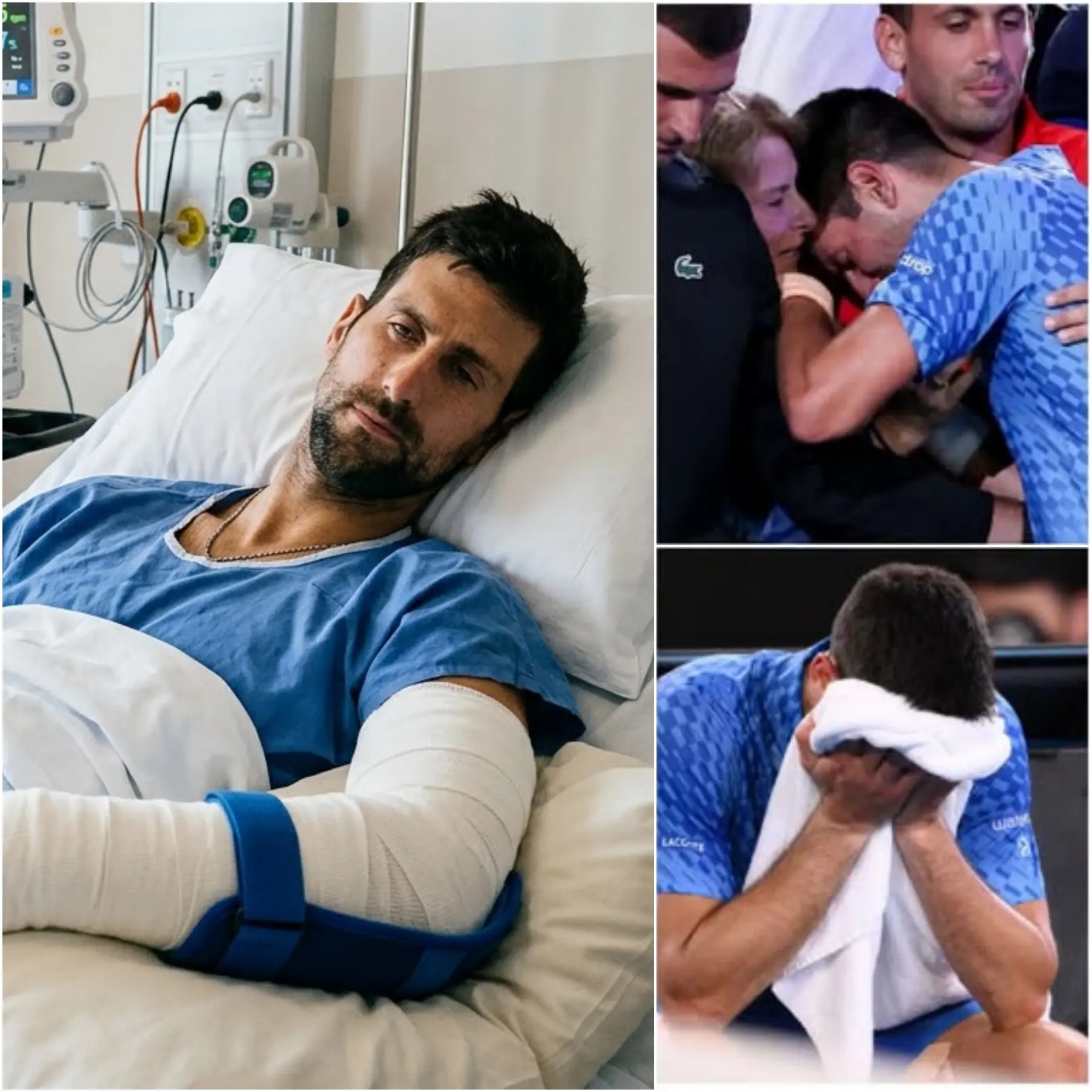 Cover Image for 🚨A FEW MINUTES AGO: Beloved tennis legend Novak Djokovic is facing one of the most challenging times of his life as he temporarily steps away from the spotlight to focus on his health, recovery, and family time. Each day is a test of resilience, determination, and inner strength.