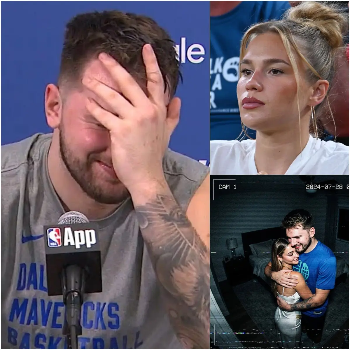 Cover Image for WHEN THE LAST DOMINO HAS FALLEN: BREAKING THE SILENCE, Luka Dončić FINALLY CONFESSES EVERYTHING. After Anamaria Goltes publicly posted a video of herself cheating at home on social media, Luka uploaded a shocking 45-second video explanation the very same night, leaving fans deeply disappointed in their idol.