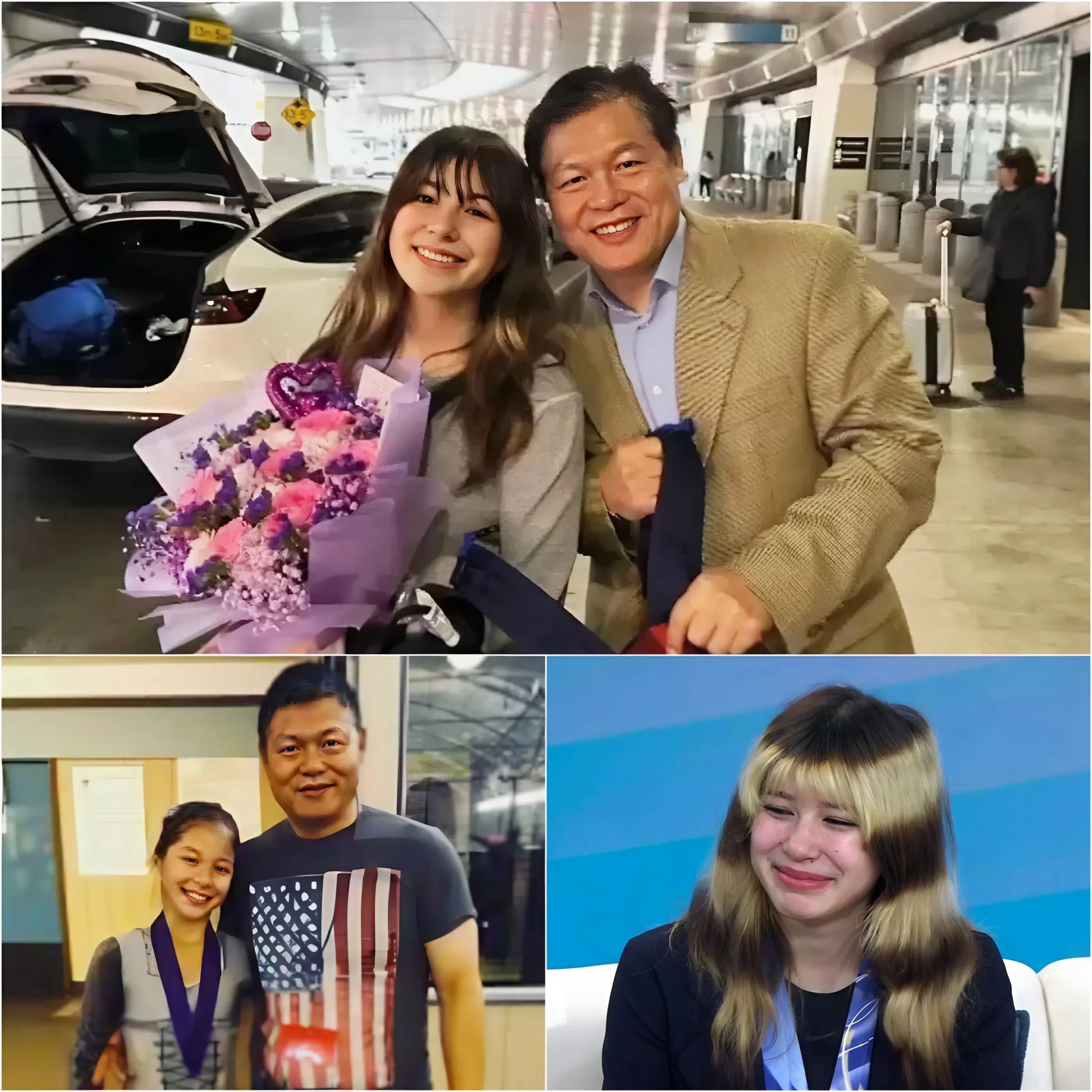 Cover Image for 💥 “THE DAUGHTER AND THE YEARS LEFT BEHIND” No one in the arena that day could forget the moment Alysa Liu stood frozen at center ice, her eyes red and swollen,