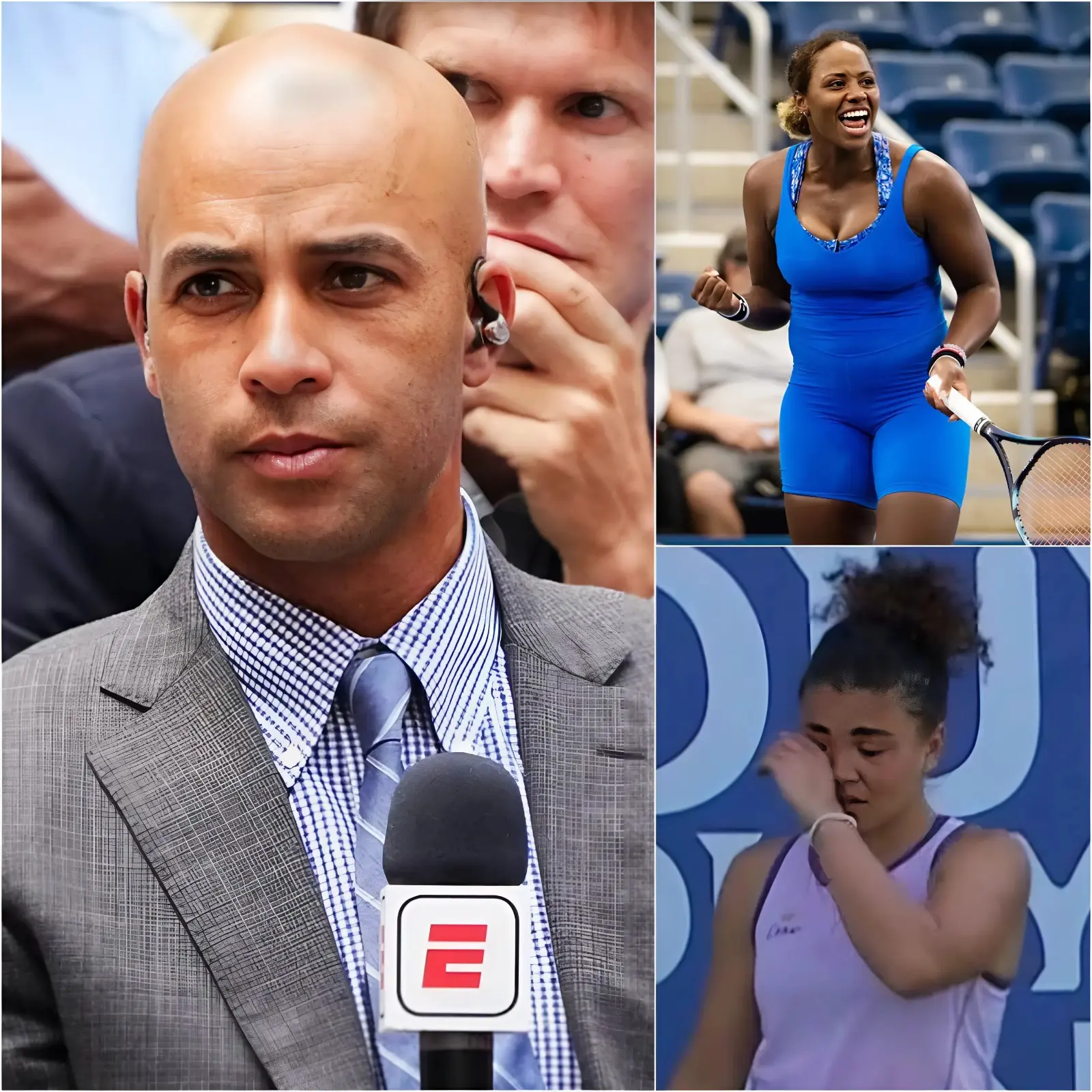 Cover Image for “The Miami Open has always respected diversity and the spirit of fair play—personally offensive behavior like this will not be tolerated!” Miami Open DIRECTOR James Blake STEPS IN, ANNOUNCING A HEAVY PENALTY AGAINST Taylor Townsend FOLLOWING THE “SERIOUS” INSULT TO Jasmine Paolini THAT SHOCKED THE WORLD.