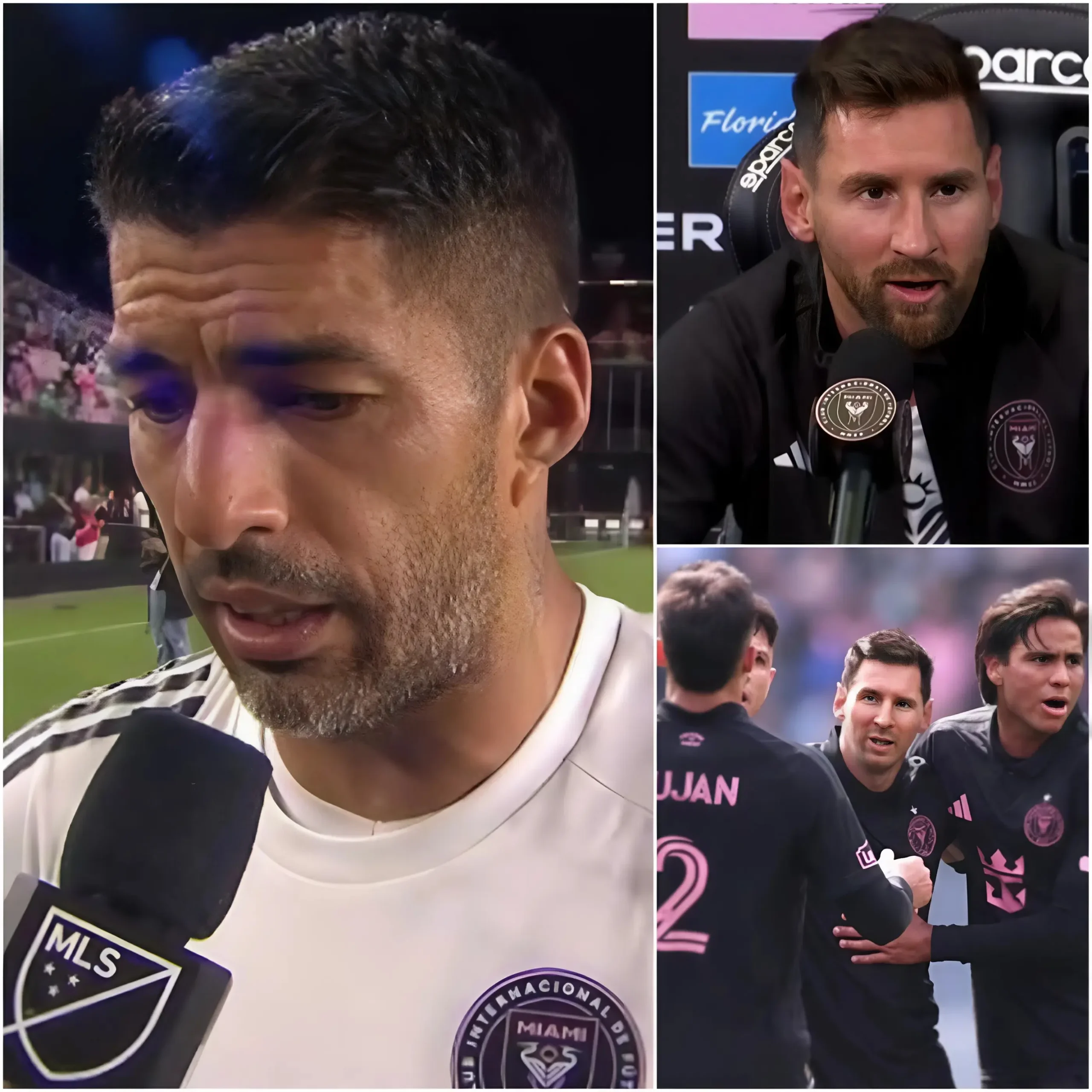 Cover Image for “He doesn’t deserve that title, there were more outstanding factors in that match…” — striker Luis Suárez publicly criticized his friend Lionel Messi after Messi received the Man of the Match award against New York City. He argued that there were other players more deserving of the honor and even suggested that Messi should give it up.