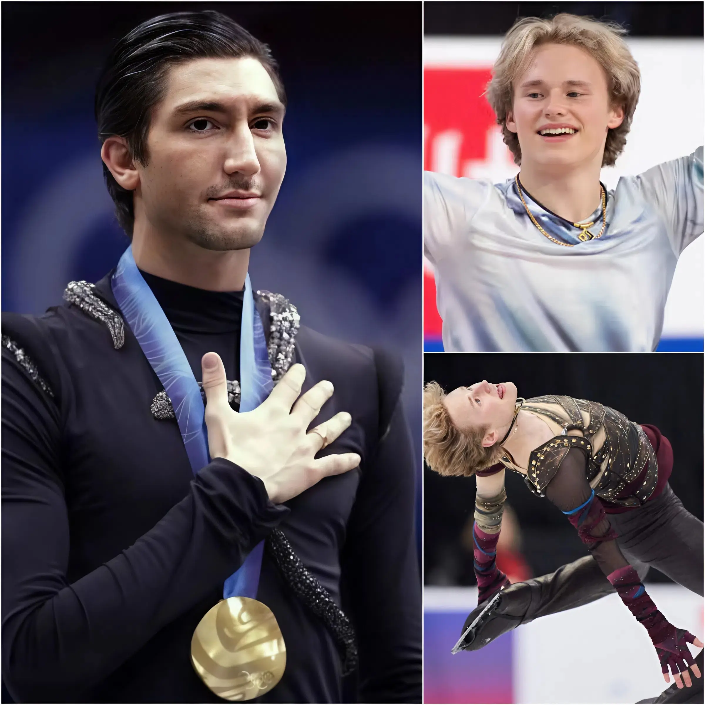 Cover Image for “The value of a champion lies not in words, but in the sweat they shed.” Evan Lysacek, a gold medal–winning figure skater, spoke about the rapidly growing fame of Ilia Malinin.