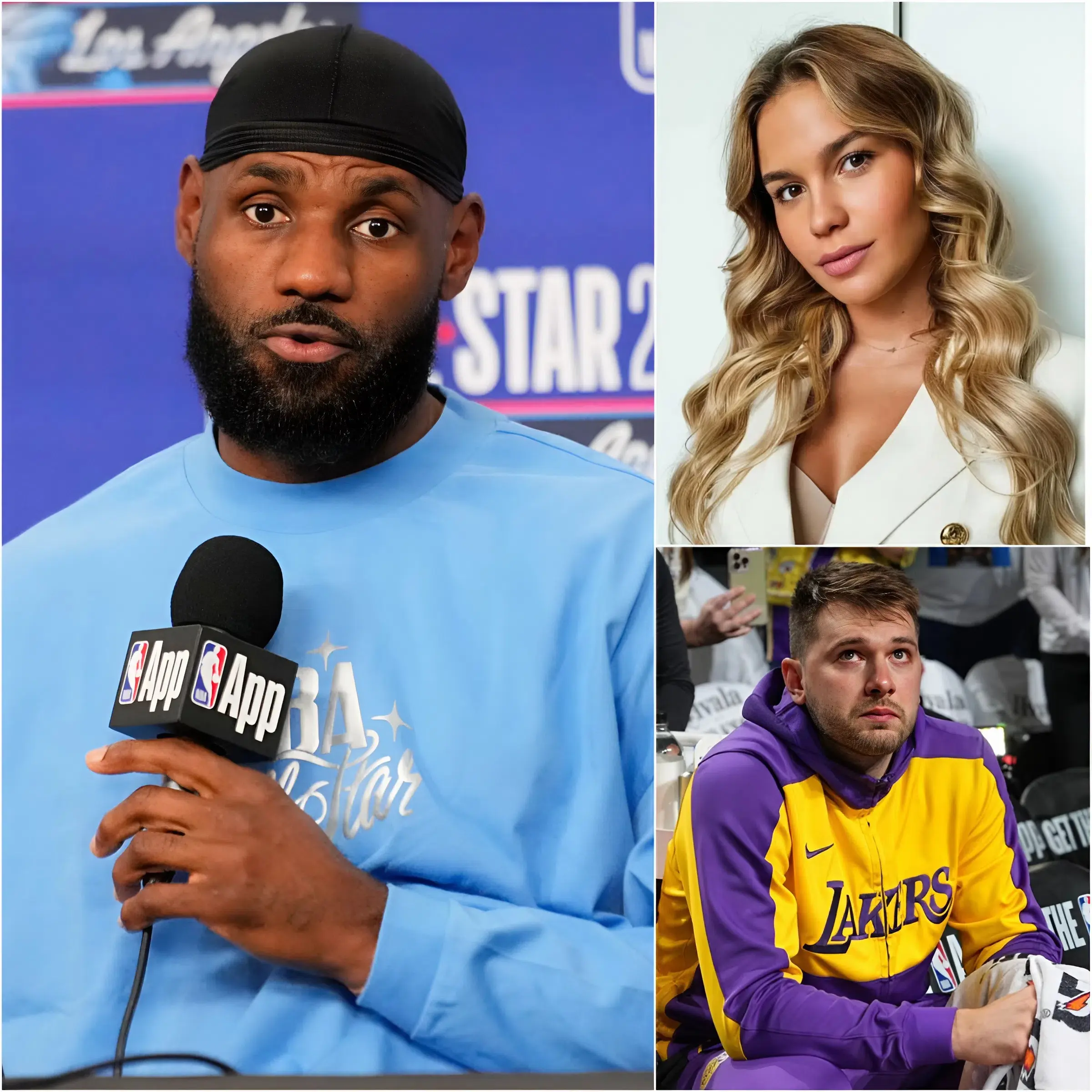 Cover Image for “BE QUIET, YOU DON’T DESERVE TO BE A MOTHER” — LeBron James broke his silence, publicly defending Luka Dončić amid a storm of criticism from someone in his past.