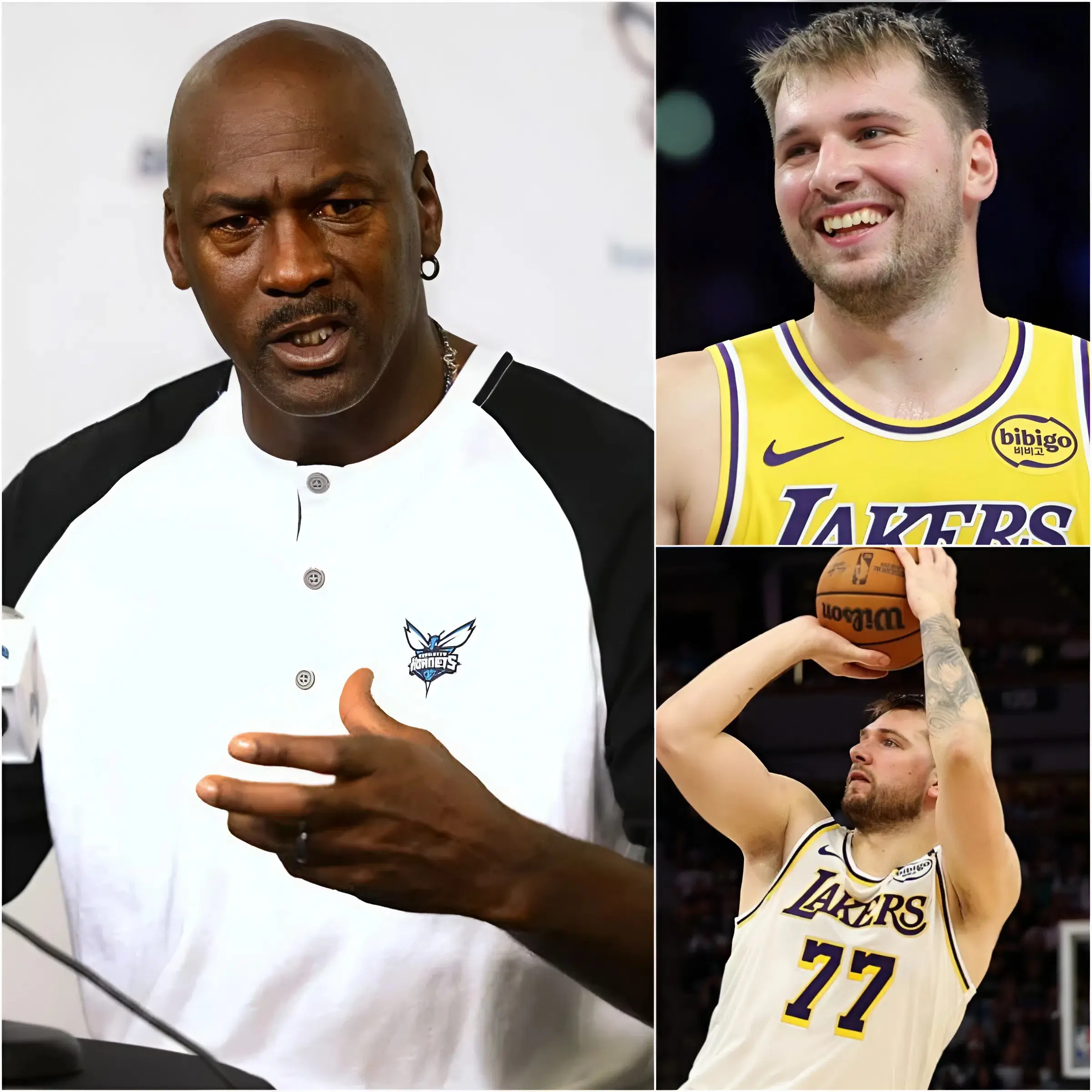 Cover Image for “THE WAY THEY ARE TREATING HIM IS A DISGRACE TO THIS ENTIRE SPORT.” Michael Jordan broke his silence to publicly defend Luka Dončić, condemning what he described as an extreme injustice unfolding in modern basketball.