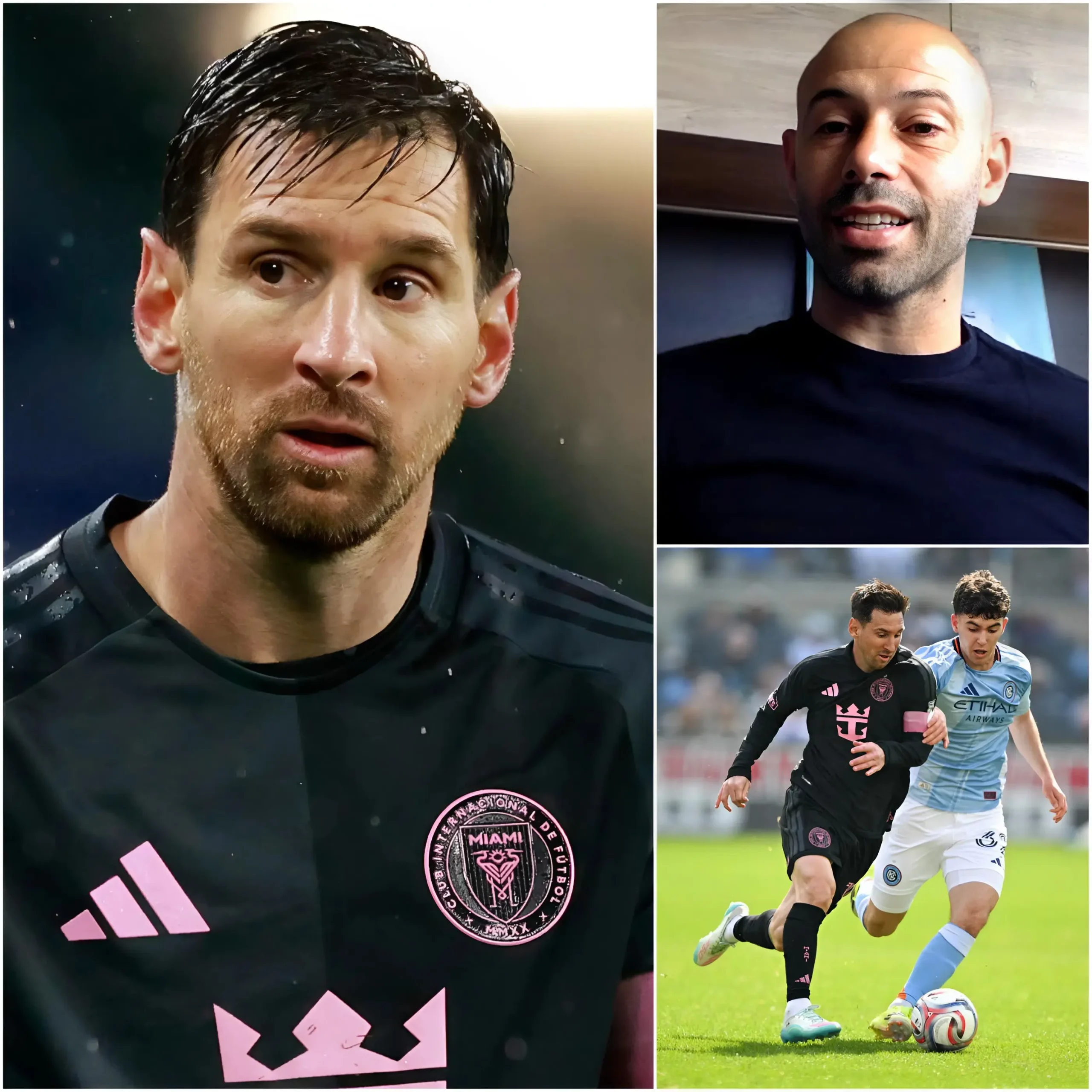 Cover Image for Inter Miami have sparked controversy by refusing to grant Lionel Messi rest ahead of the 2026 World Cup. Despite M10 personally criticizing the club’s intense match schedule and training demands, head coach Javier Mascherano’s response left Messi unable to say another word… See full details below 👇👇