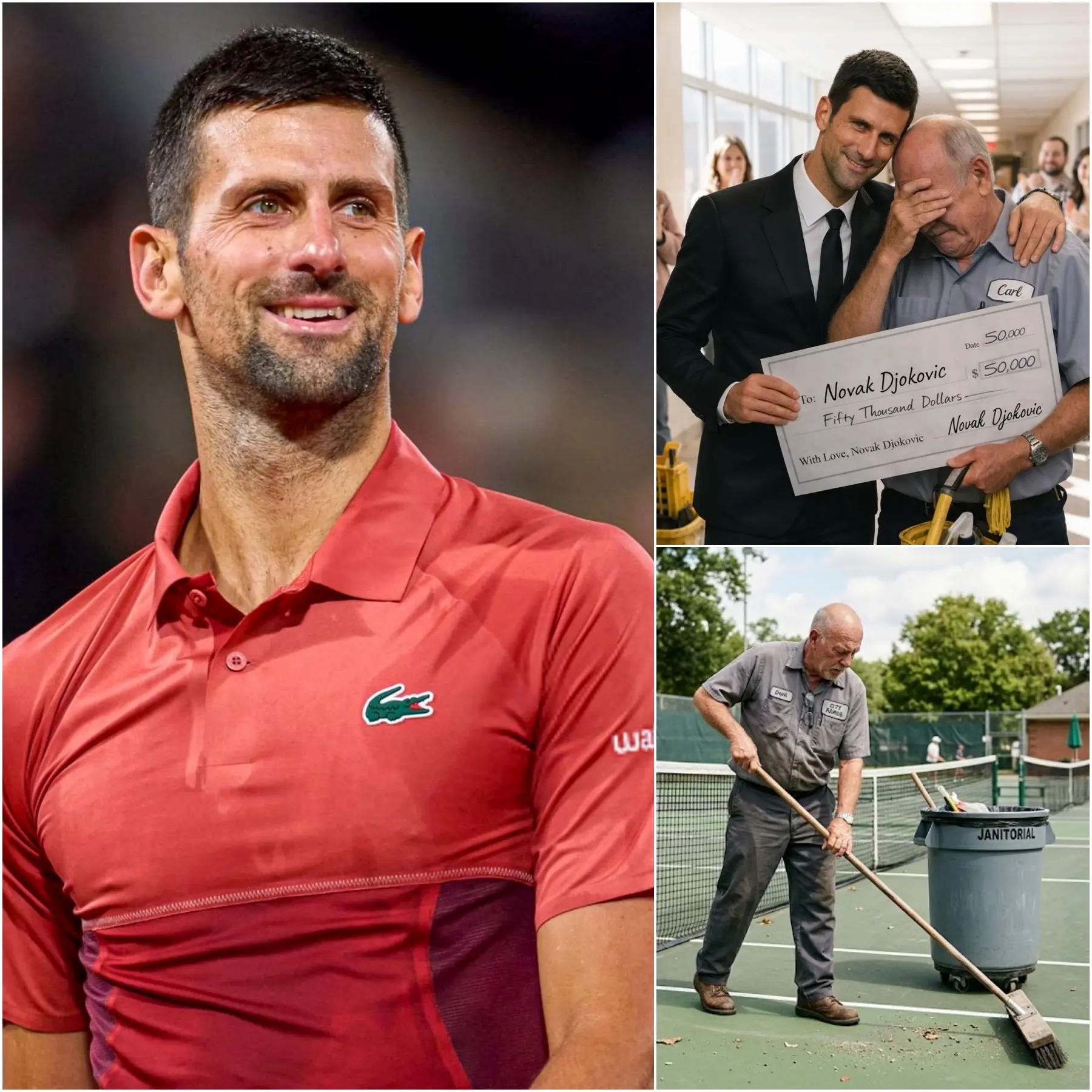 Cover Image for 🚨BREAKING NEWS: Novak Djokovic Discovers His Old School Junction Still Working at 79 — And It Surprises Everyone