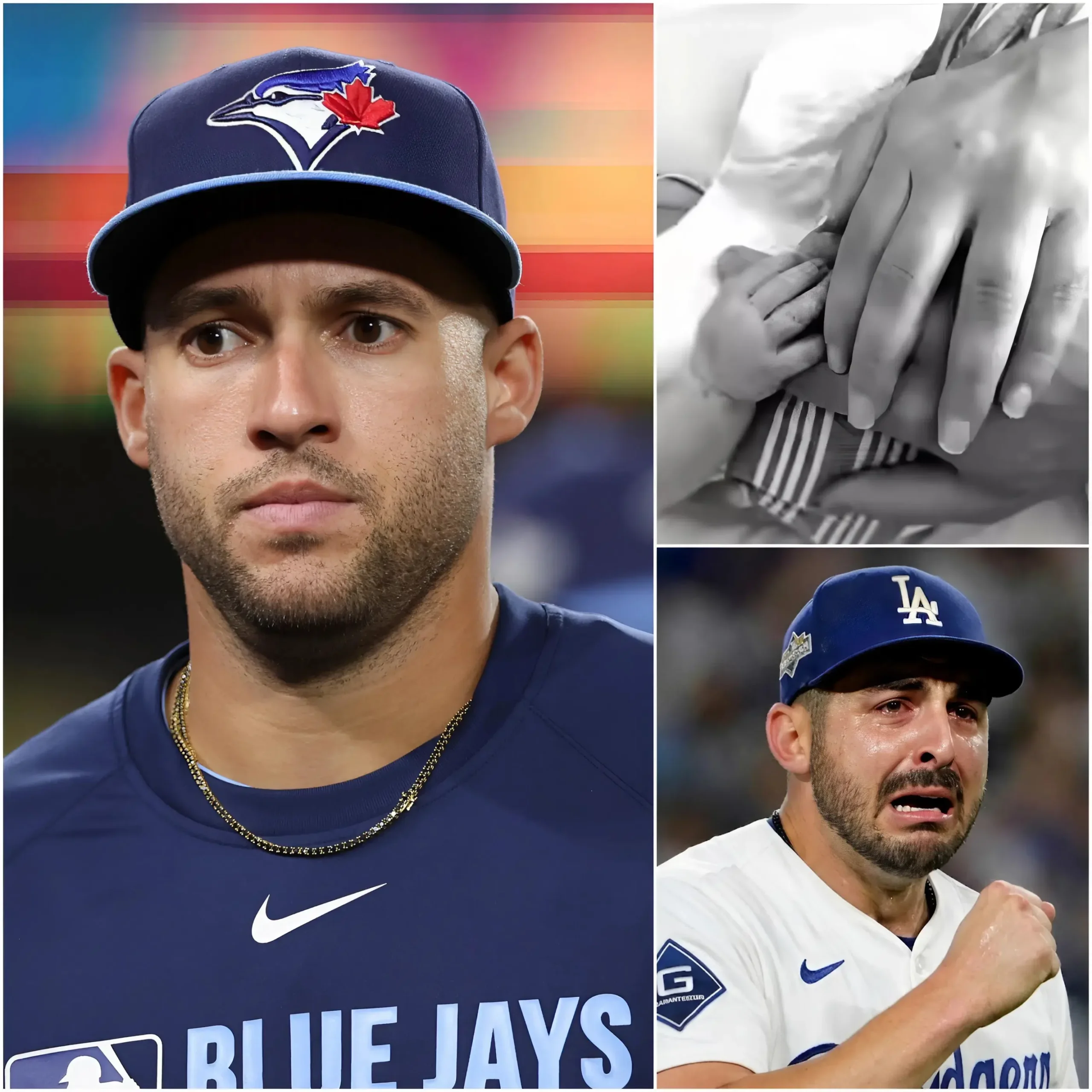 Cover Image for SAD NEWS: Despite not being on the same team, George Springer deeply moved fans around the world with his noble gesture toward Alex Vesia’s family