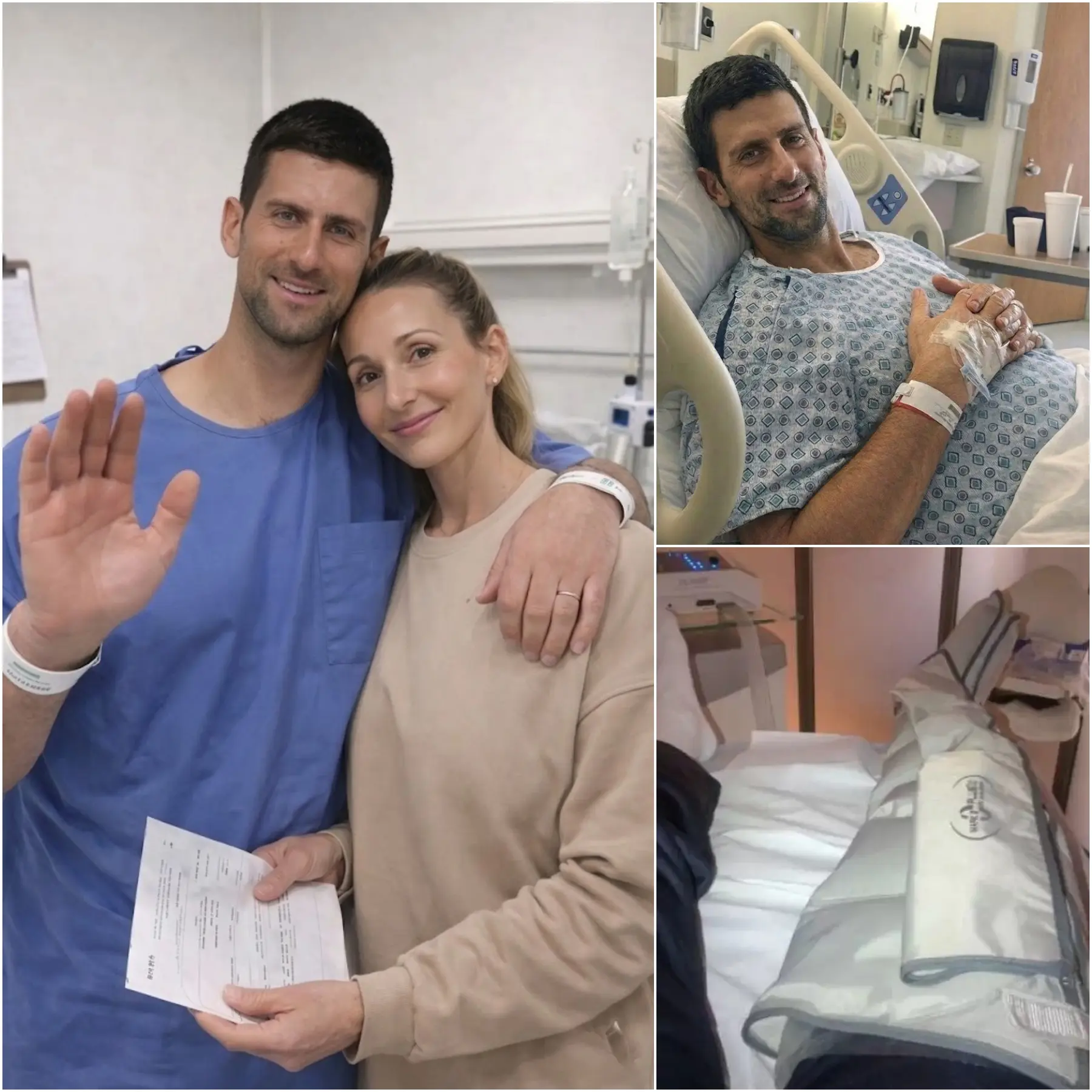 Cover Image for UPDATE ON NOVAK DJOKOVIC: A heartfelt message following his recent recovery. After a period of silence away from the spotlight, he finally broke the silence, sharing calm and cautious words about his recovery journey following his successful surgery.