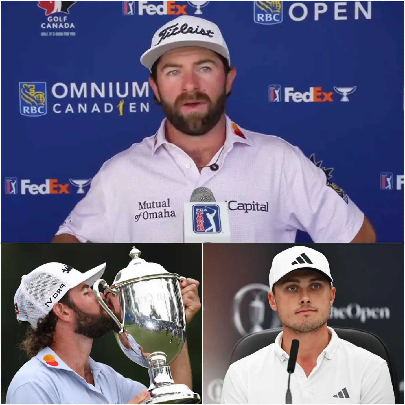 Cover Image for 🚨😱 “If you dare mock my victory again, I’ll show you what a real golfer can do!” — This is the direct and challenging response from Cameron Young to Ludvig Åberg, after Åberg made mocking comments about Young’s victory at The Players Championship 2026, leaving the entire world stunned with these 9 sharp words.