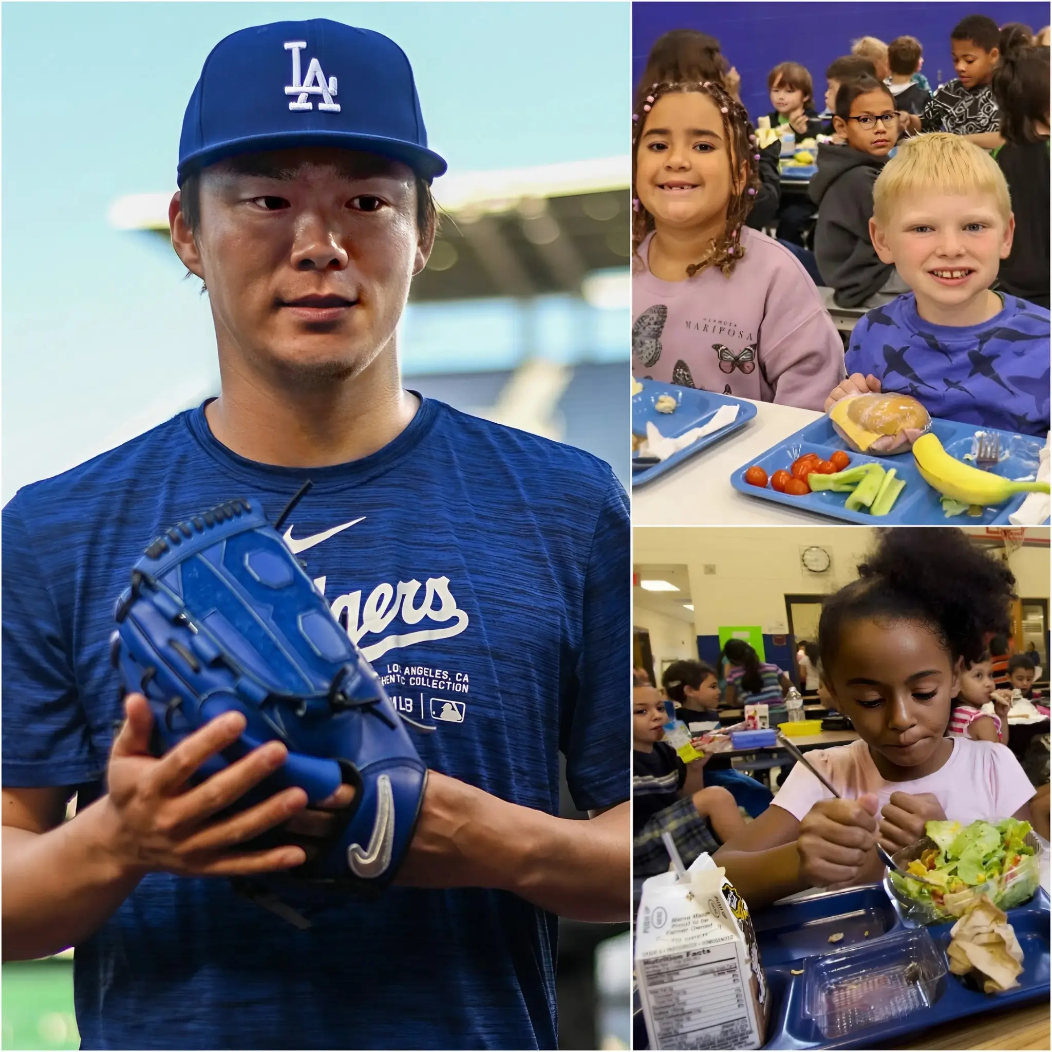 Cover Image for Yoshinobu Yamamoto just delivered a massive $667,000 “strikeout” against school lunch debt across 103 schools, proving some wins matter far more than box scores.
