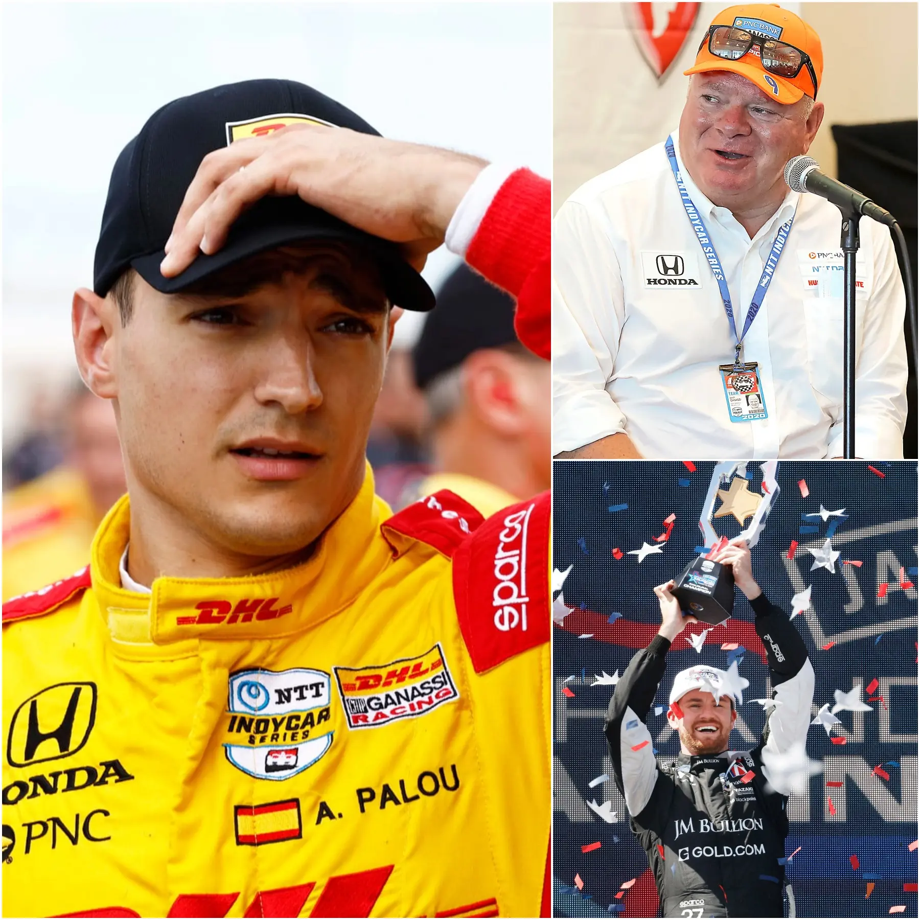 Cover Image for JUST 20 MINUTES AGO 🛑 Alex Palou and Chip Ganassi officially issued an ultimatum to INDYCAR: “Chip Ganassi Racing will not compete next season!” But that’s not all—Alex Palou sent shockwaves through the racing world by accusing Andretti Global of using money and power to “buy” titles for their drivers.