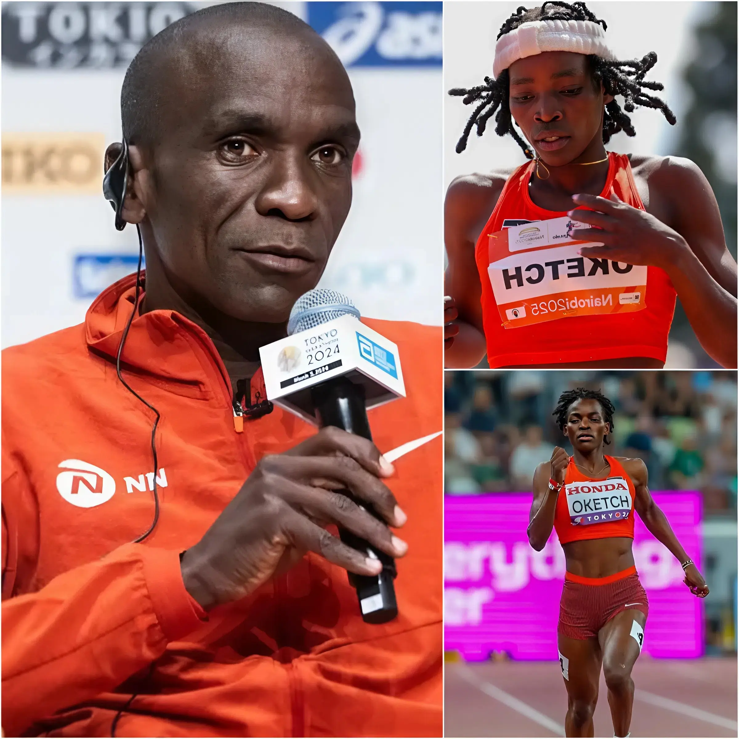 Cover Image for AMAZING: Veteran Athlete Eliud Kipchoge Surprised Everyone By Sending A 21-Word Message To Mercy Oketch After She Became The First Female Athlete To Reach The Final Of The Women’s 400m At The World Indoor Athletics Championships.