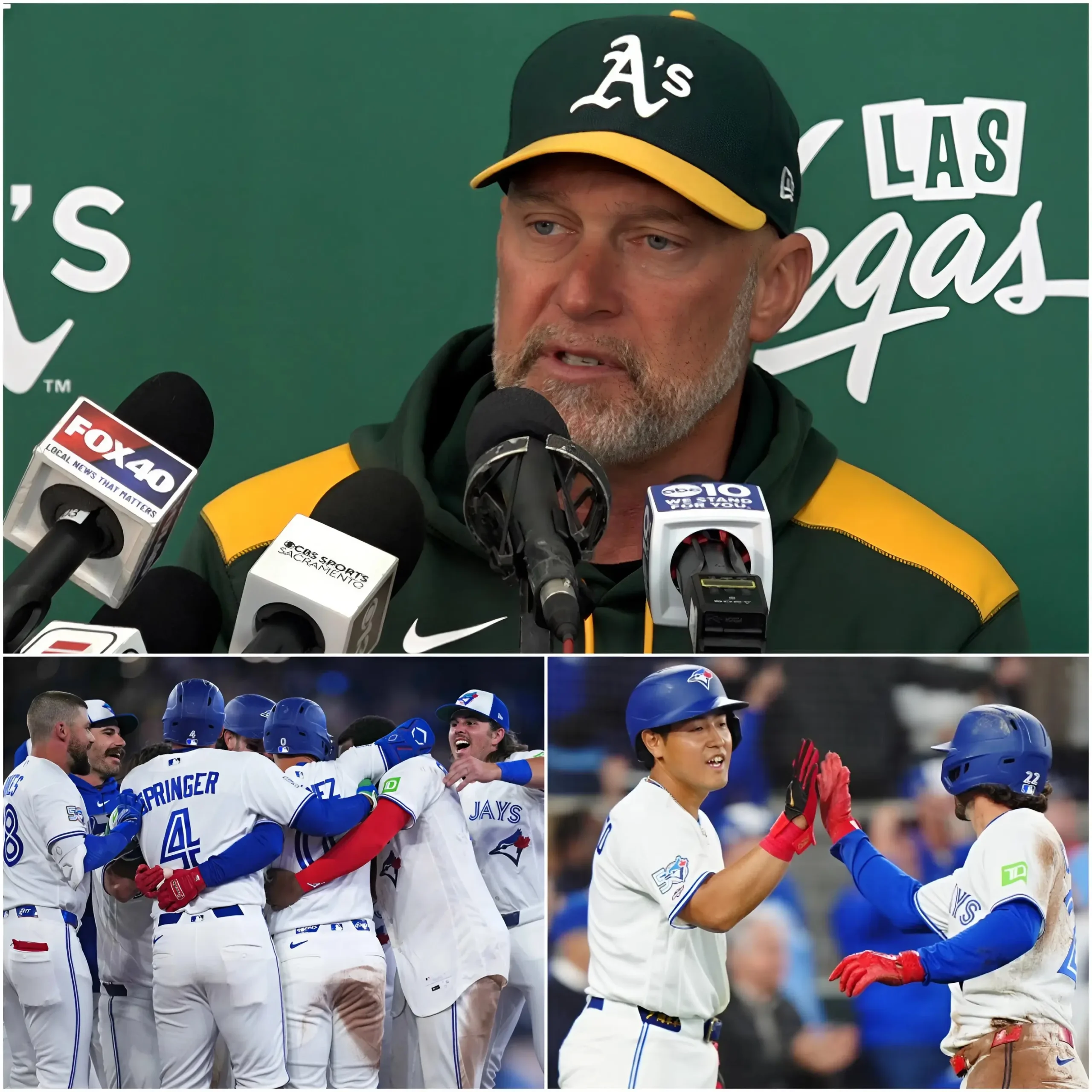 Cover Image for “Since becoming a coach, I have never seen a player this talented.” This emotional statement from Athletics manager Mark Kotsay, directed at a Blue Jays player, immediately created a major wave among the public.