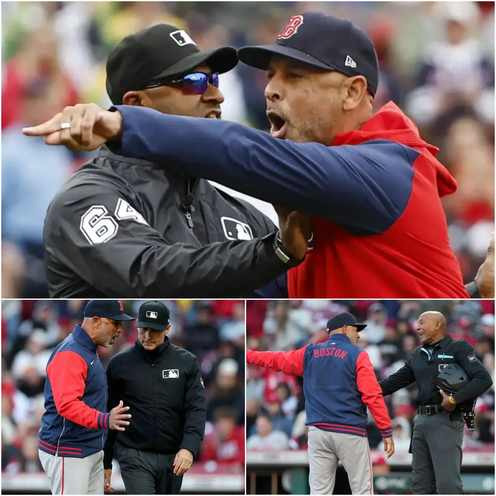 Cover Image for āTensions escalateā: Head coach Alex Cora unexpectedly filed a lawsuit with the MLB over the shocking refereeing scandal that had previously rocked the league, prompting an emergency meeting of MLB leaders and the issuance of official sanctions that sparked much controversy among Boston fans.