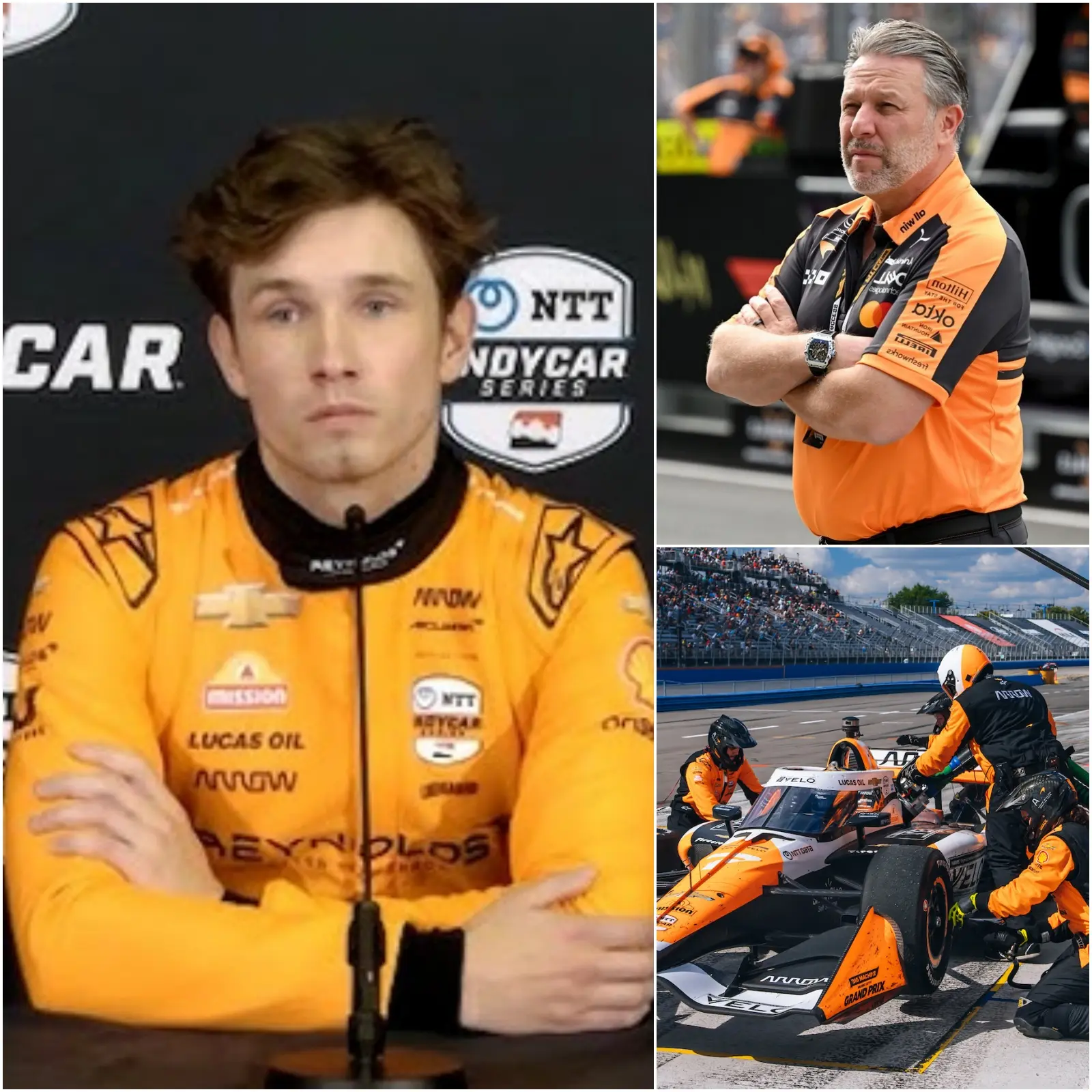 Cover Image for “I NEED A FASTER CAR RIGHT NOW!” – Christian Lundgaard shocked the racing world after a hybrid system failure during the final stop at the Children’s of Alabama Indy Grand Prix