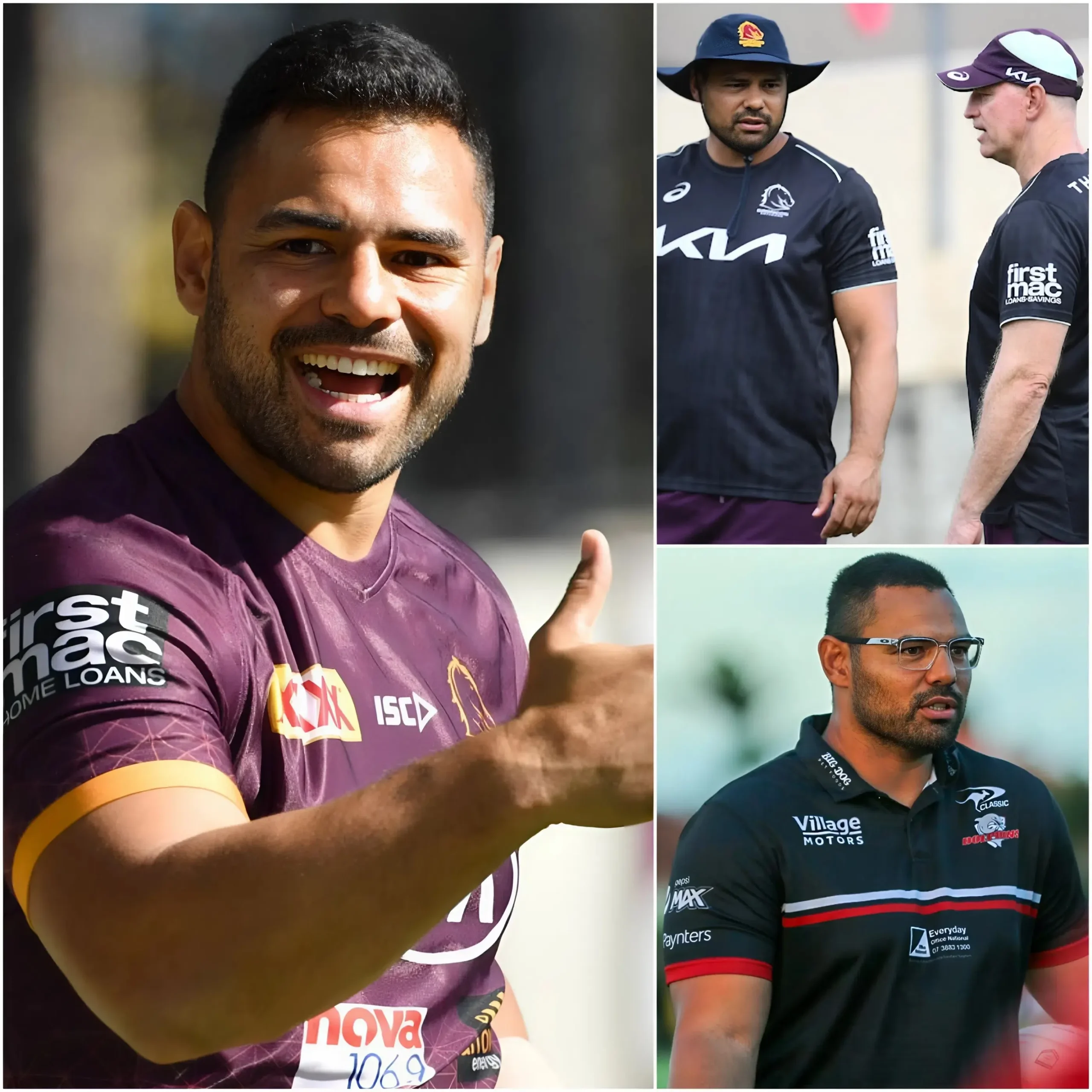 Cover Image for 💥 BOMBSHELL: Former assistant coach of the Brisbane Broncos, Ben Te’o, has revealed the shocking reason behind his departure from the club after a long period of commitment.