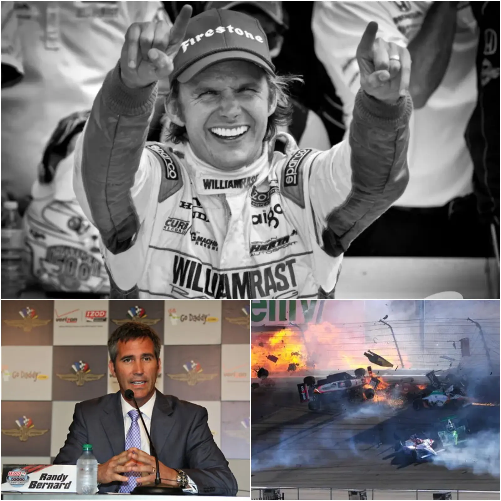 Cover Image for “THE DARKEST DAY” IN MODERN INDYCAR HISTORY: The horrific crash at over 360 km/h at the 2011 Las Vegas Indy 300 claimed the life of legendary driver Dan Wheldon – one of the darkest and most haunting moments in modern racing history.