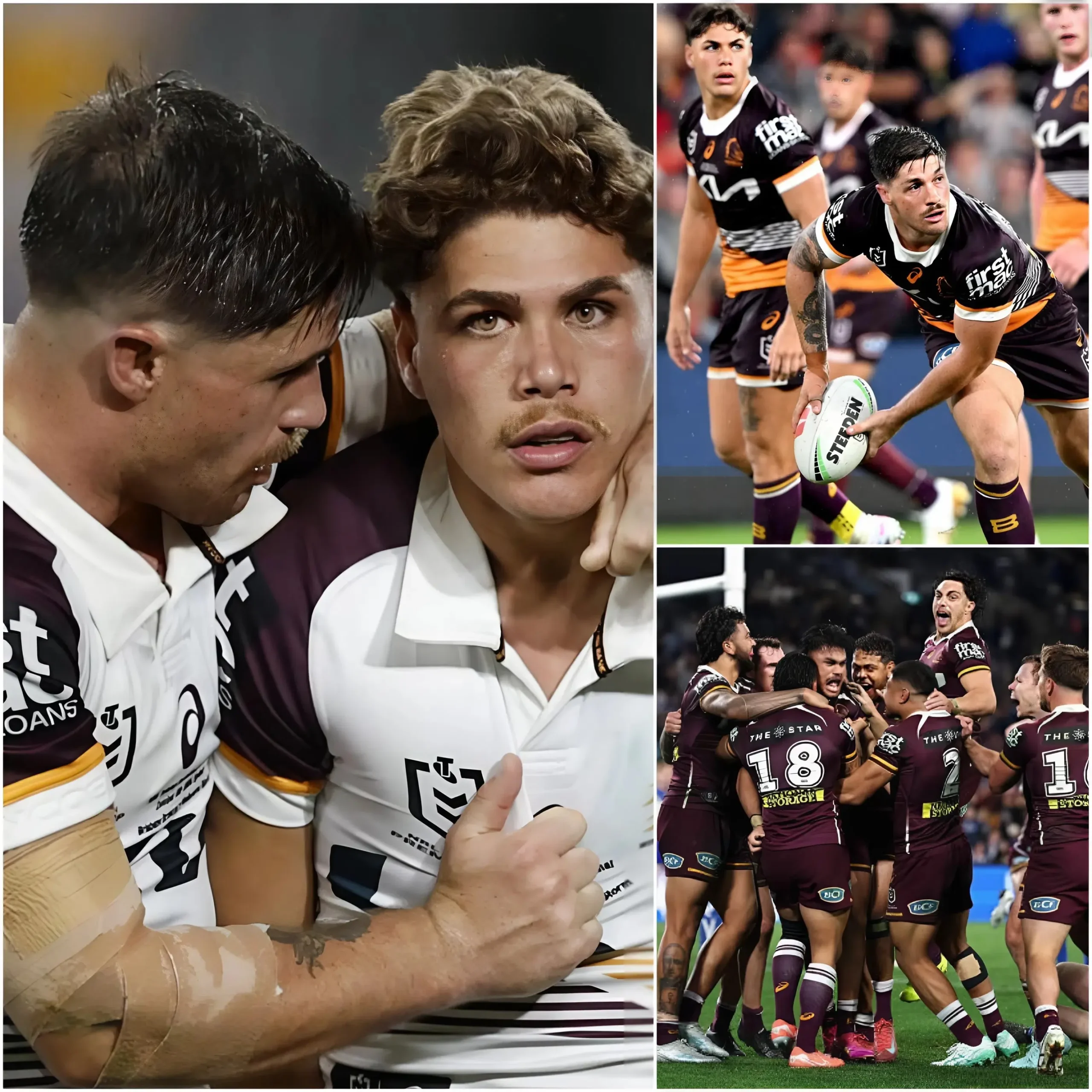 Cover Image for GOOD NEWS: Brisbane Broncos have officially extended the contract of a key star. A new deal has been signed between both parties, keeping him at the club until 2028. However, what surprised everyone even more are the THREE CONDITIONS that the Broncos must meet for this player to continue playing for the team… 👇👇