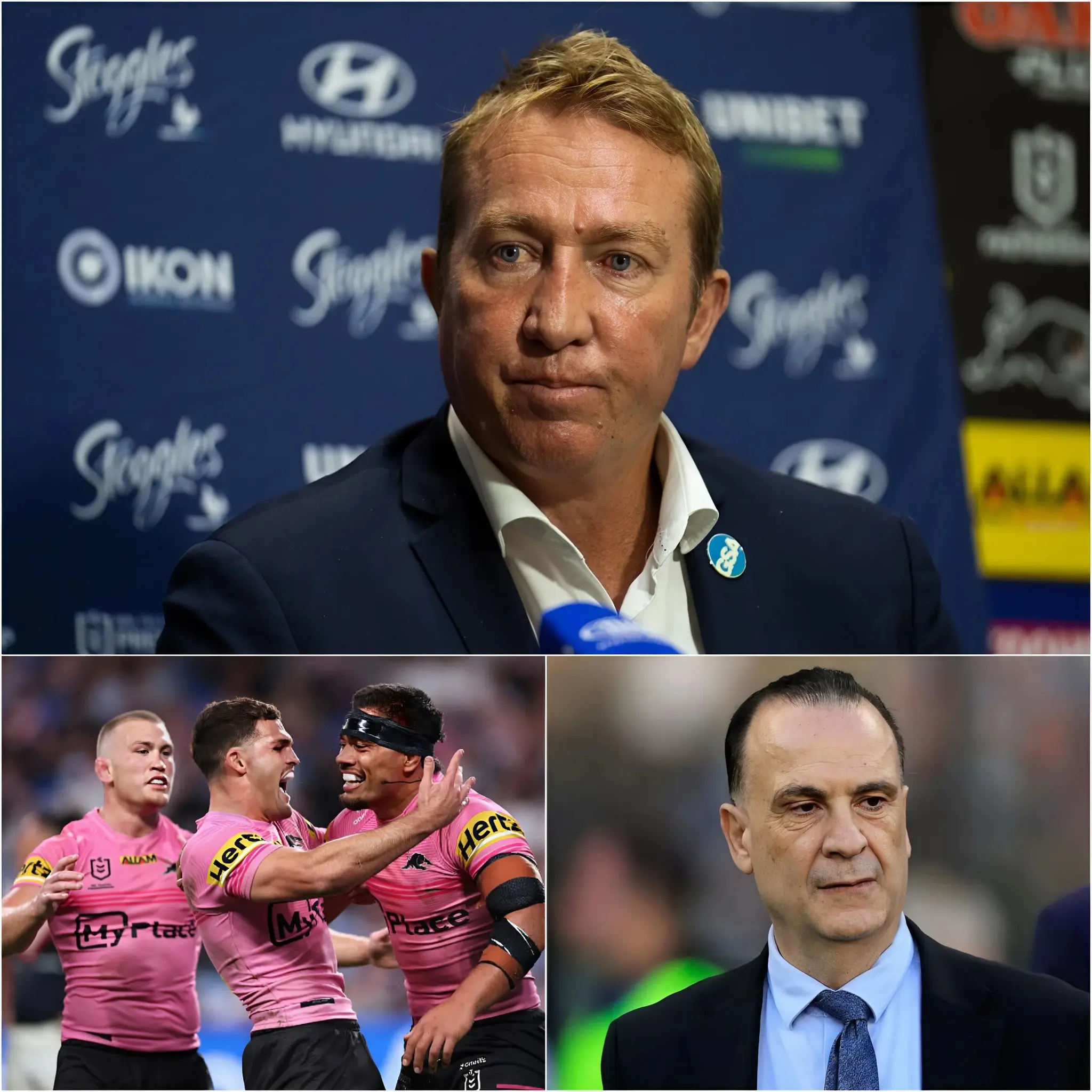 Cover Image for 💥BOMBSHELL – Sydney Roosters coach Trent Robinson has unexpectedly submitted an official request to NRL