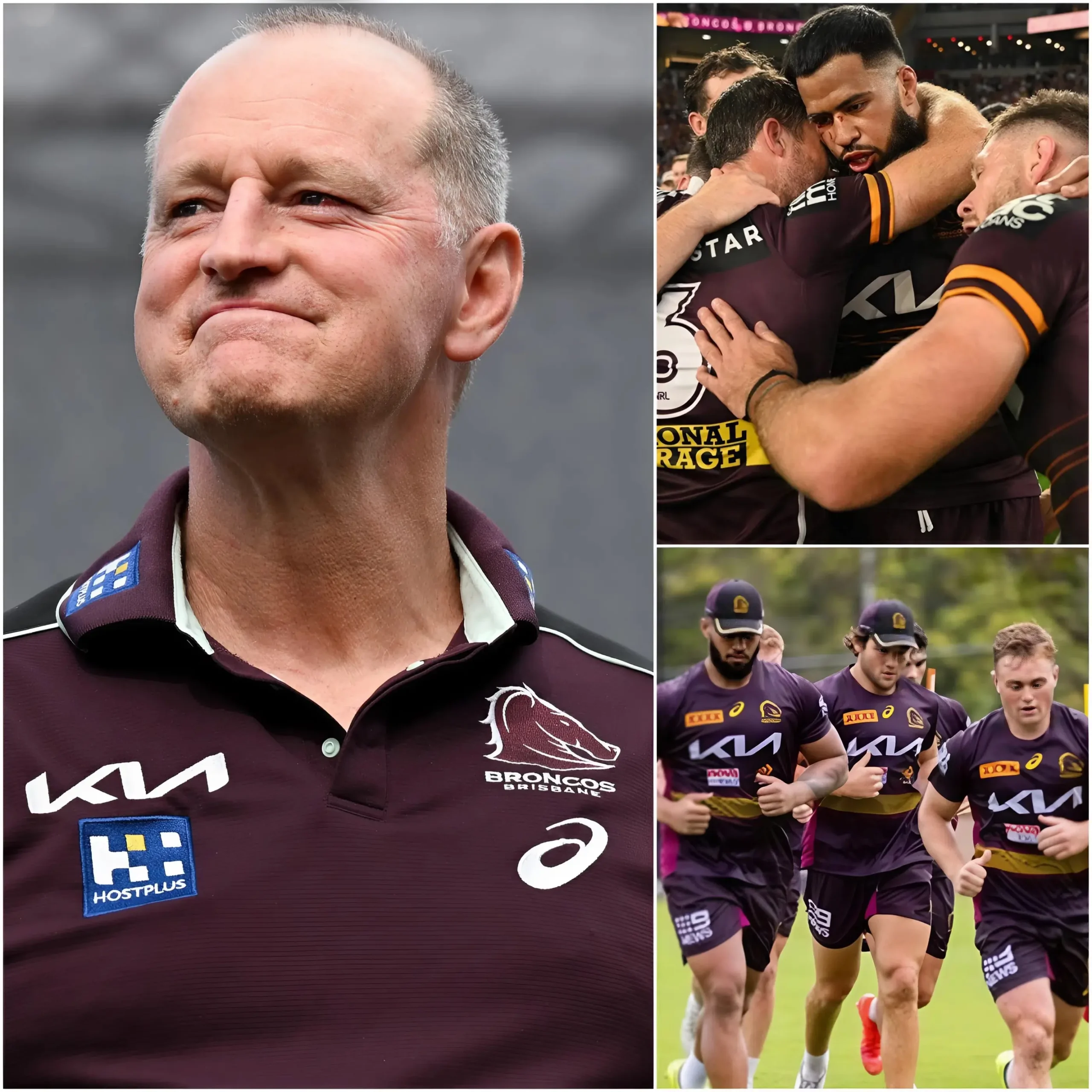 Cover Image for 🚨 GOOD NEWS: The Brisbane Broncos welcome back THREE returning players from the injury list just before their clash with the Gold Coast Titans. Head coach Michael Maguire has announced the three names, sparking excitement among Broncos fans and boosting confidence ahead of a potential victory over the Titans…