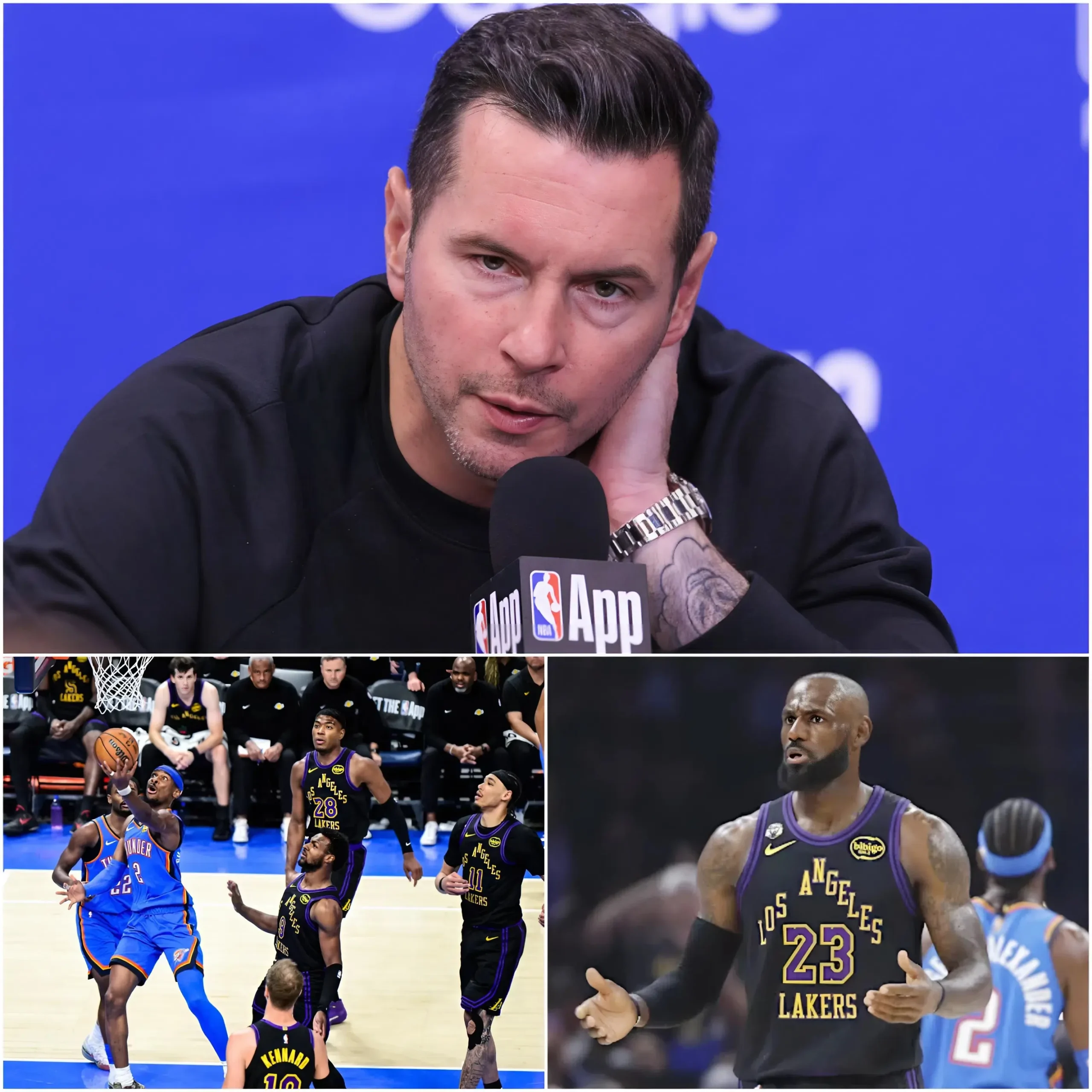 Cover Image for 🔴“It’s absolutely terrible. I may never see a player this bad again in my coaching career.” — JJ Redick, in despair, spoke out after a painful and humiliating defeat to the Oklahoma City Thunder