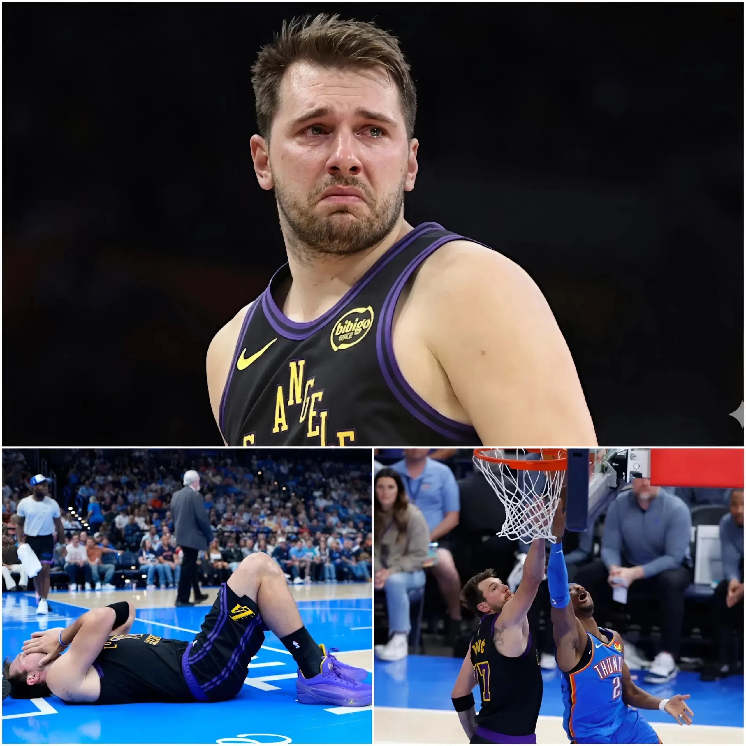 Cover Image for 💔😳 “I can’t stay silent anymore…” — Luka Dončić spoke out after the Lakers’ loss to the Thunder — an emotional confession, tearful apology to fans, and admission of “a selfish mistake” that has left basketball fans around the world stunned 👇👇