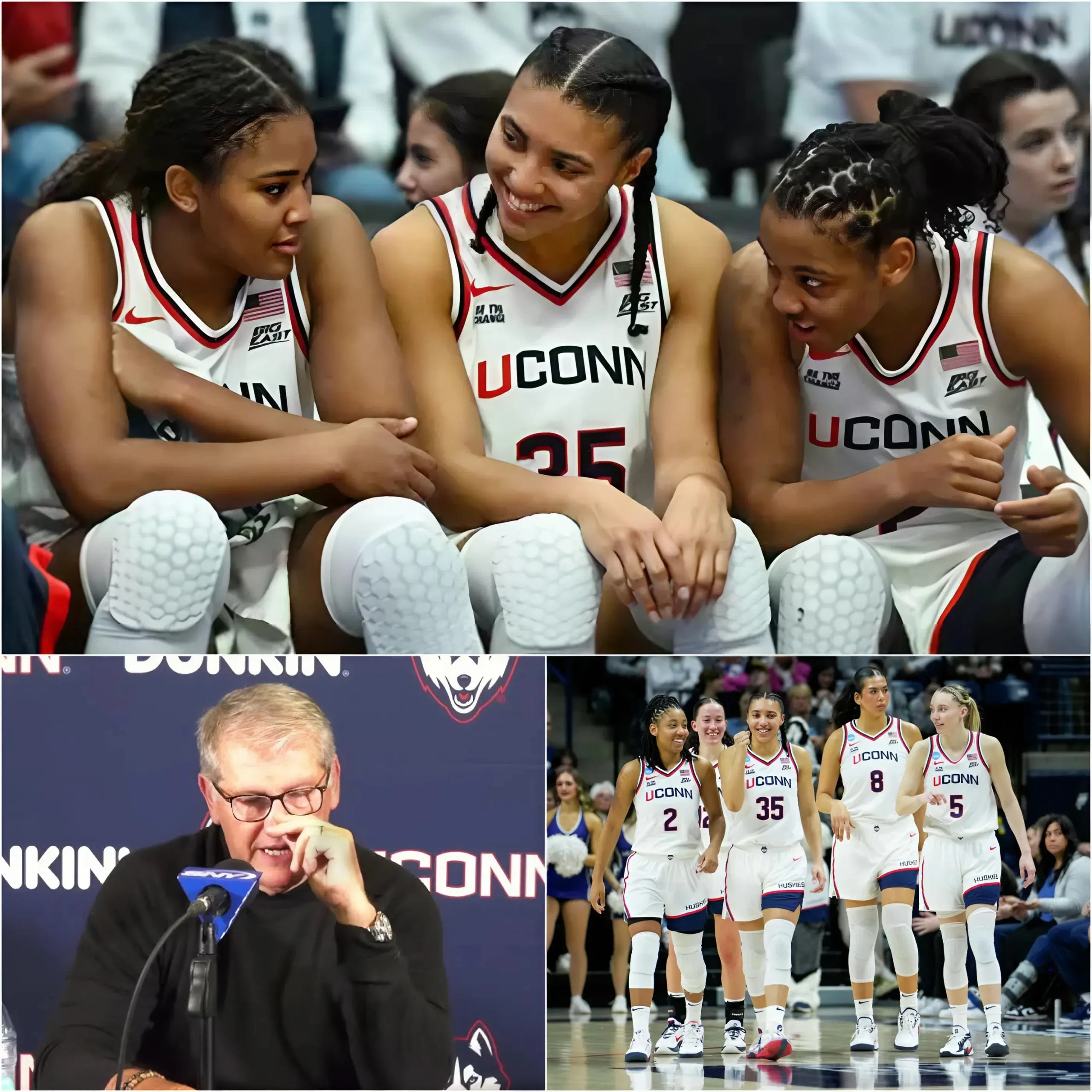 Cover Image for “I can’t keep her on the team anymore,” legendary coach Geno Auriemma shocked everyone during the press conference when he announced that he would immediately remove a key player from the semifinal lineup,